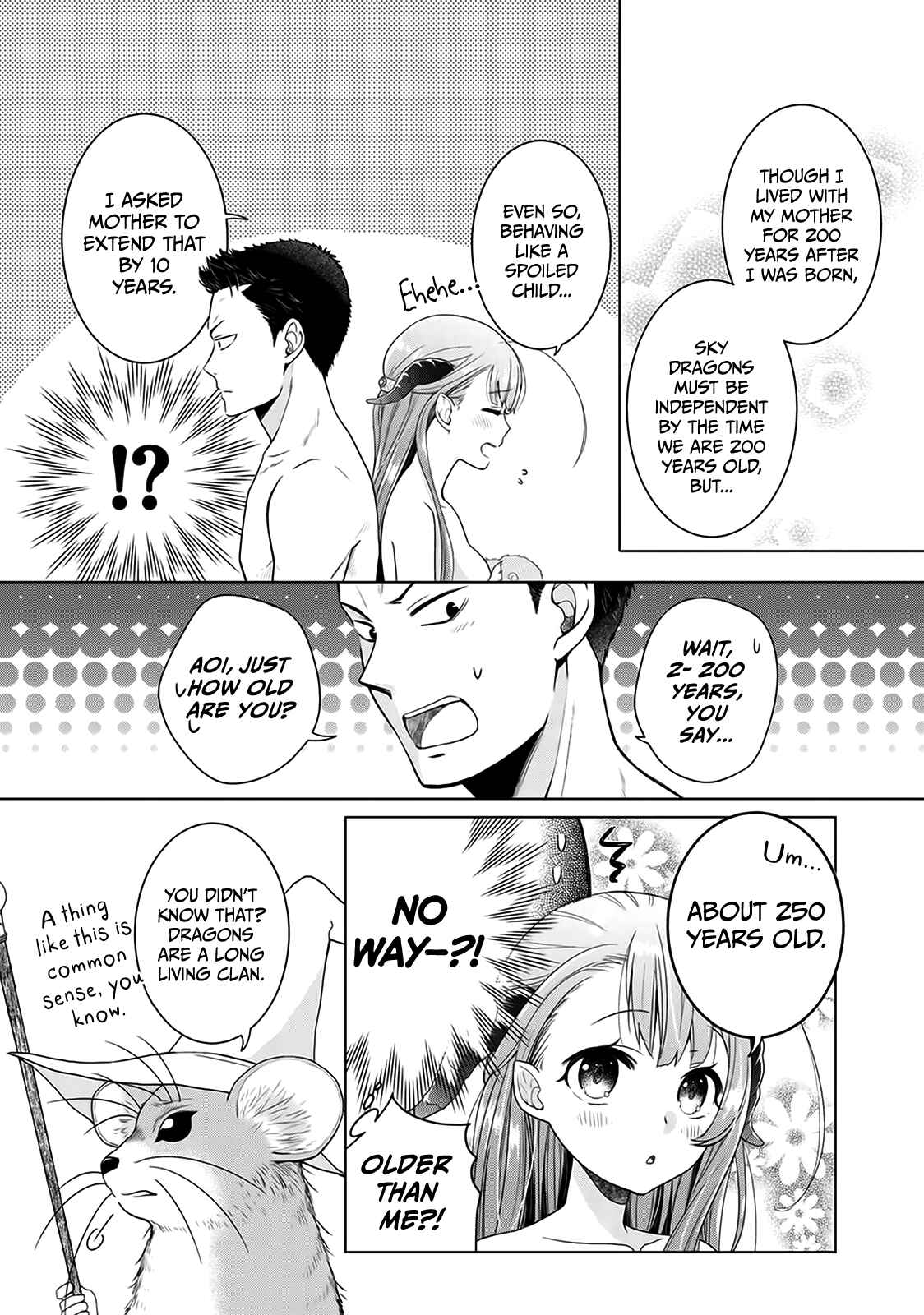 Page 6 Chapter 3 Kitaku Tochuu de Yome to Musume ga Dekita n dakedo, Dragon datta.