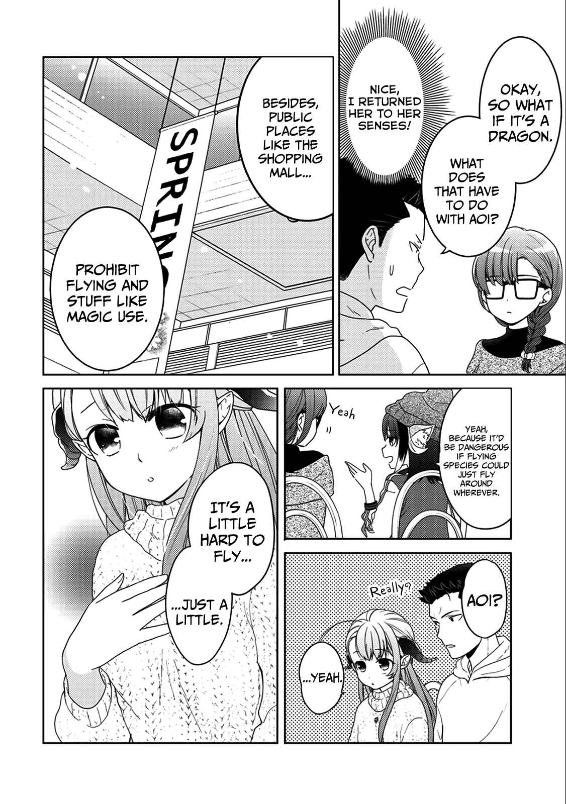Page 10 Chapter 6 Kitaku Tochuu de Yome to Musume ga Dekita n dakedo, Dragon datta.