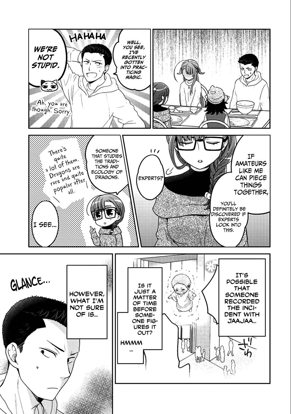 Page 13 Chapter 6 Kitaku Tochuu de Yome to Musume ga Dekita n dakedo, Dragon datta.