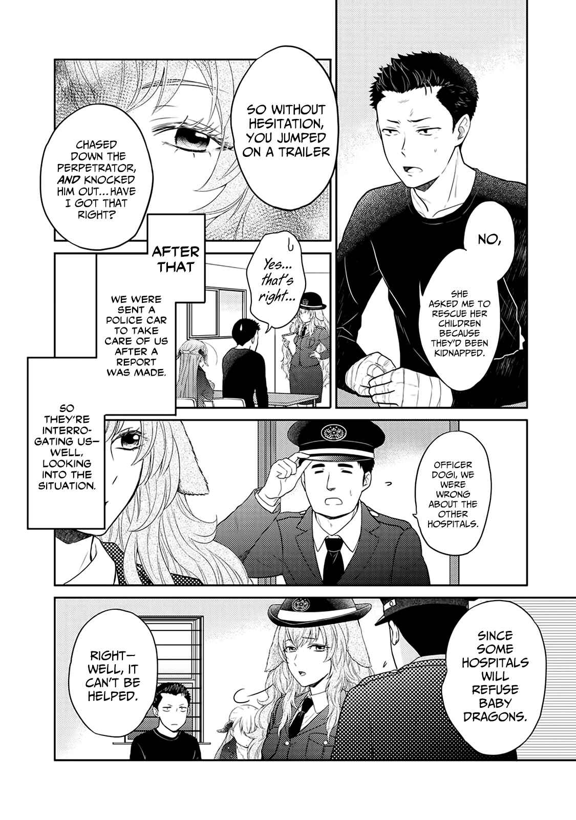 Page 6 Chapter 2 Kitaku Tochuu de Yome to Musume ga Dekita n dakedo, Dragon datta.