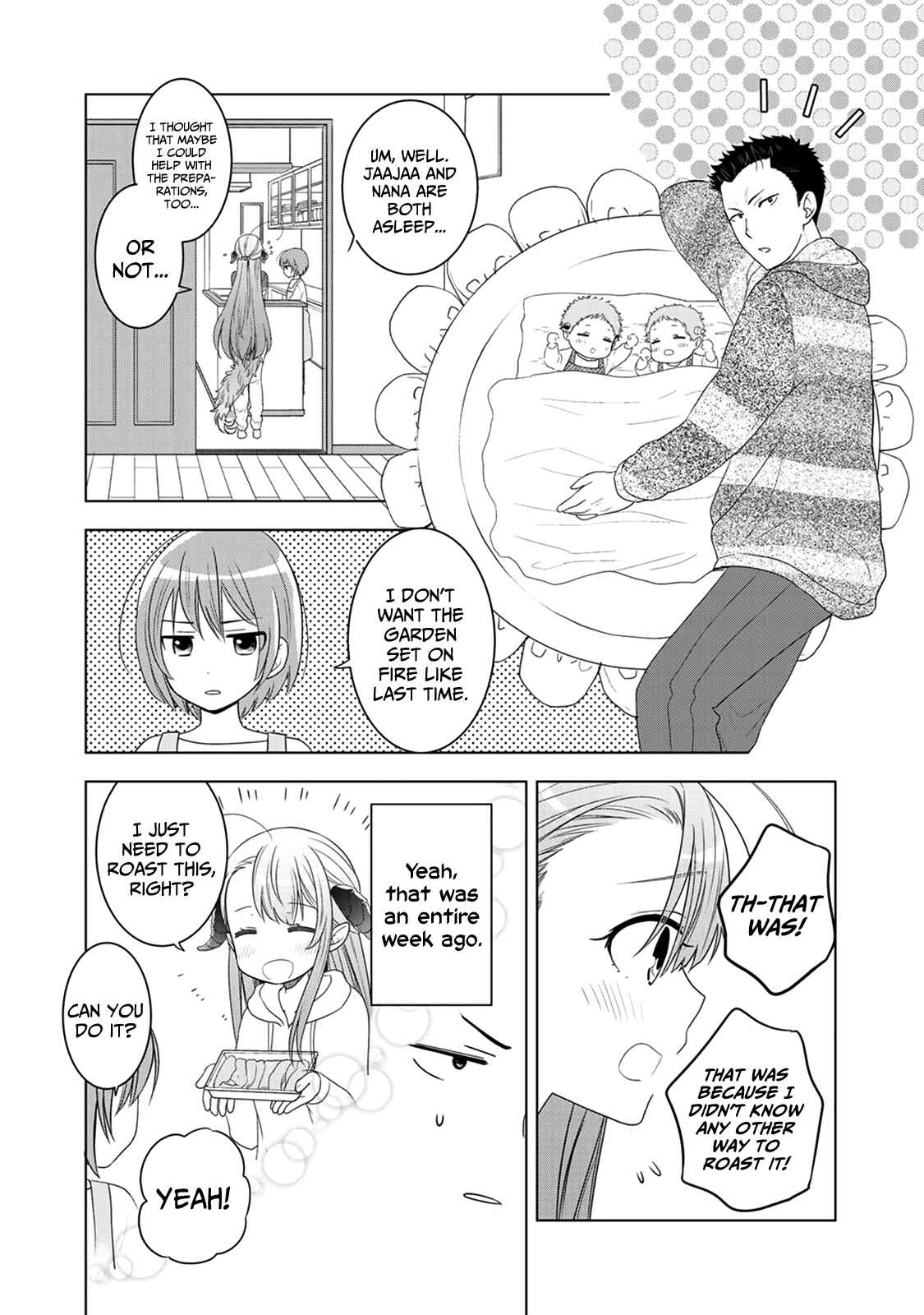 Page 12 Chapter 8 Kitaku Tochuu de Yome to Musume ga Dekita n dakedo, Dragon datta.