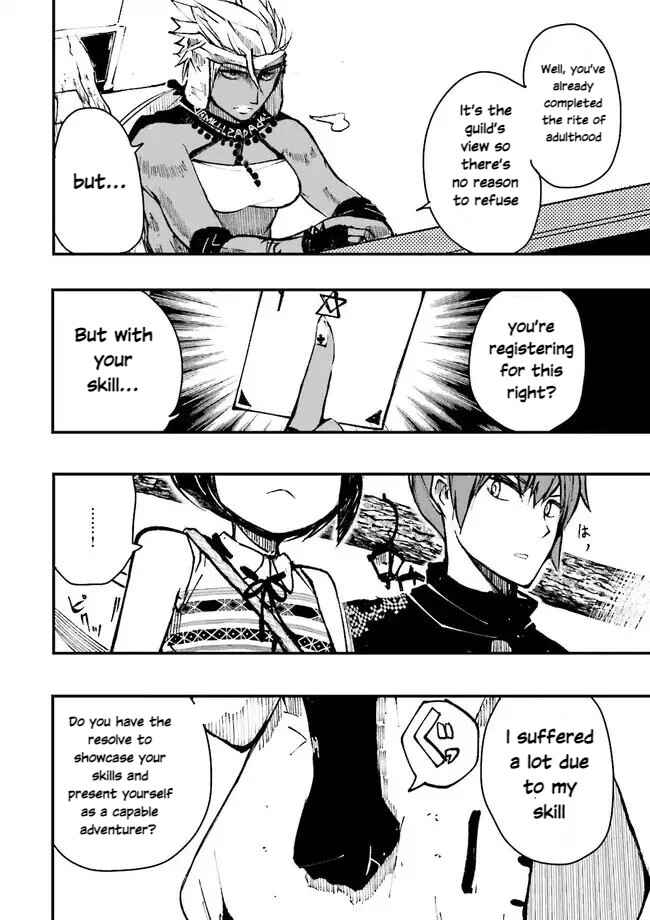 Page 4 Chapter 2.3 Skill ga Nakereba Level wo Ageru ~99 ga Kansuto no Sekai De Level 800 Man Kara Sutato~