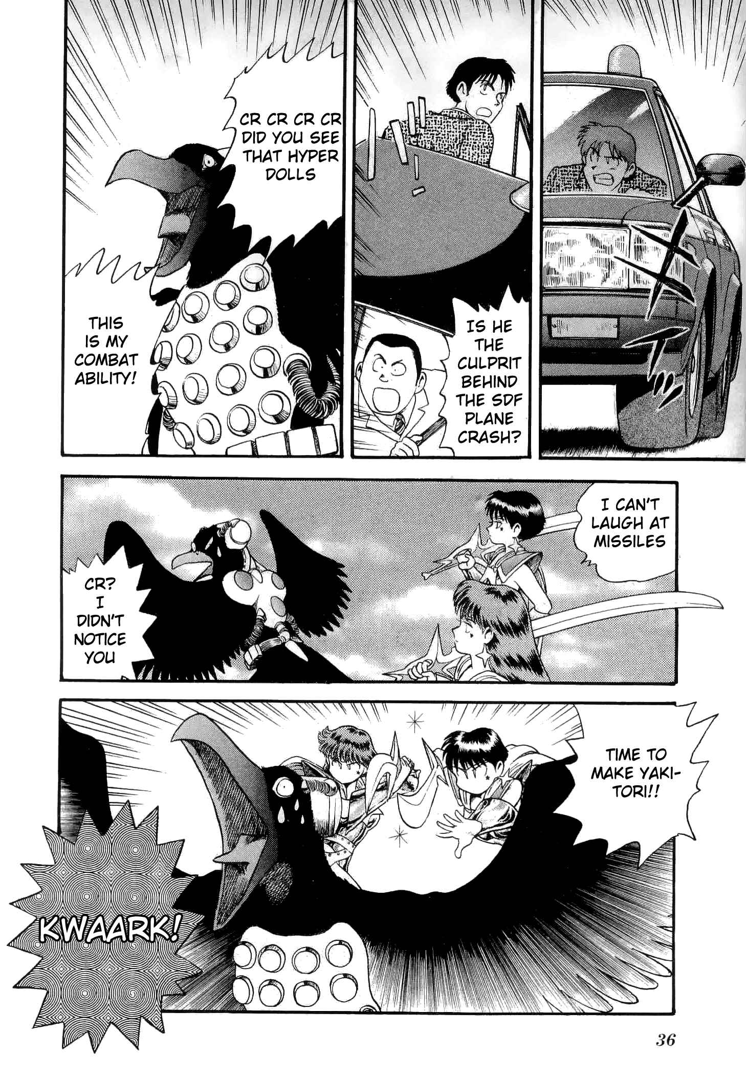 Page 36 Chapter 6 Easy Fight! Hyper Dolls
