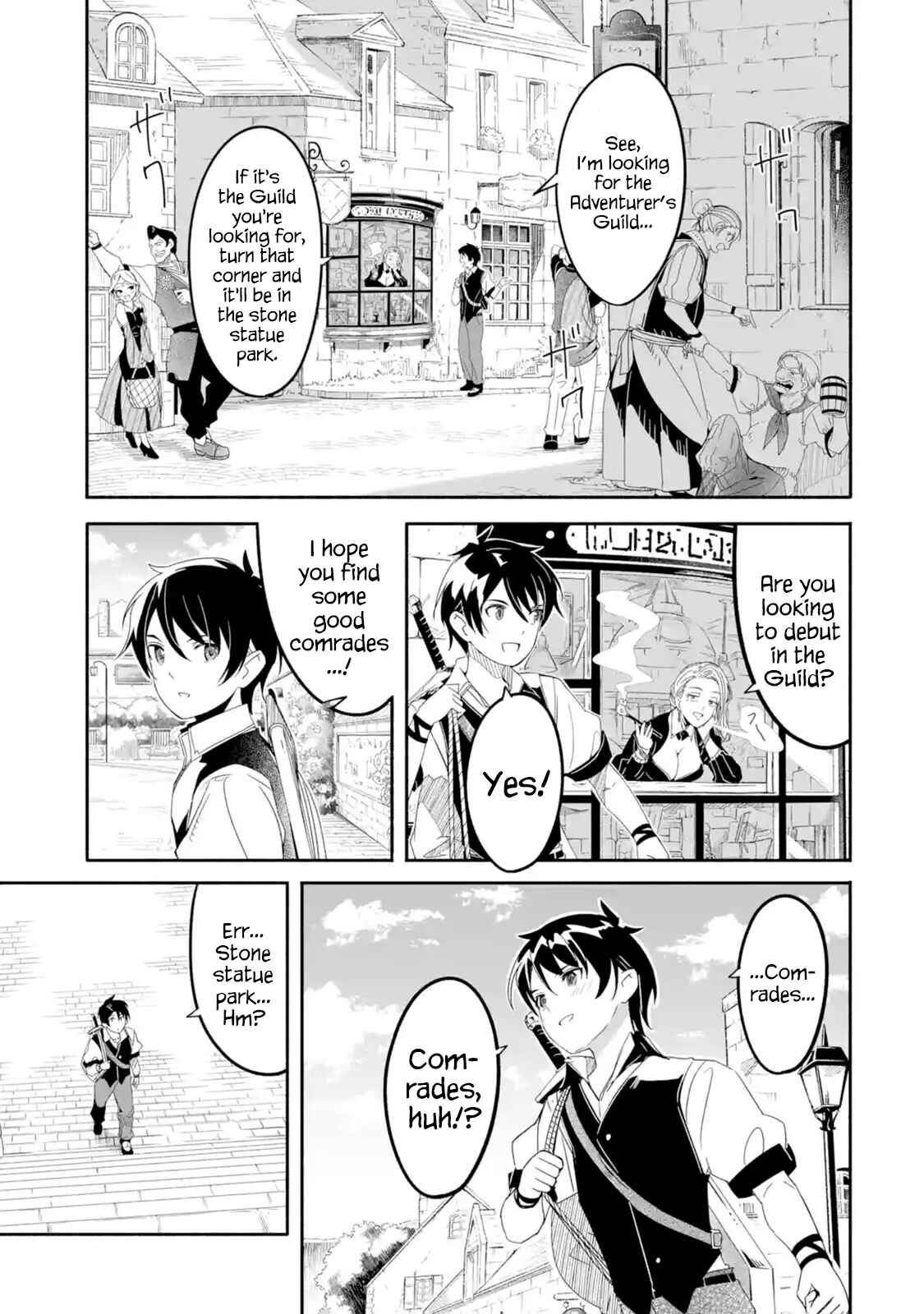 Page 10 Chapter 2.1 I can Go Adventuring by Myself, Mom!: The Son Raised by the Strongest Overprotective Dragon-Mom