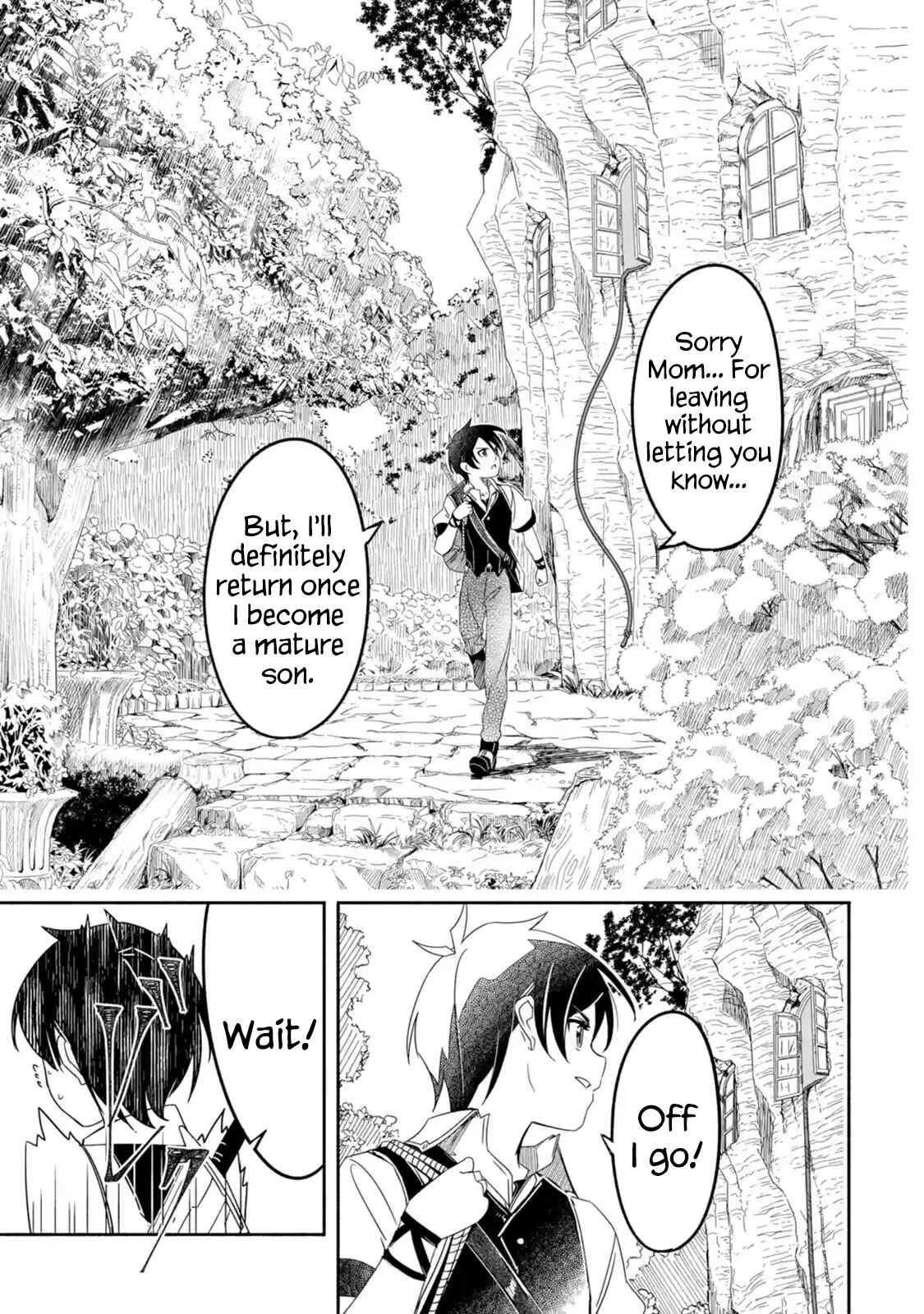 Page 11 Chapter 1.3 I can Go Adventuring by Myself, Mom!: The Son Raised by the Strongest Overprotective Dragon-Mom