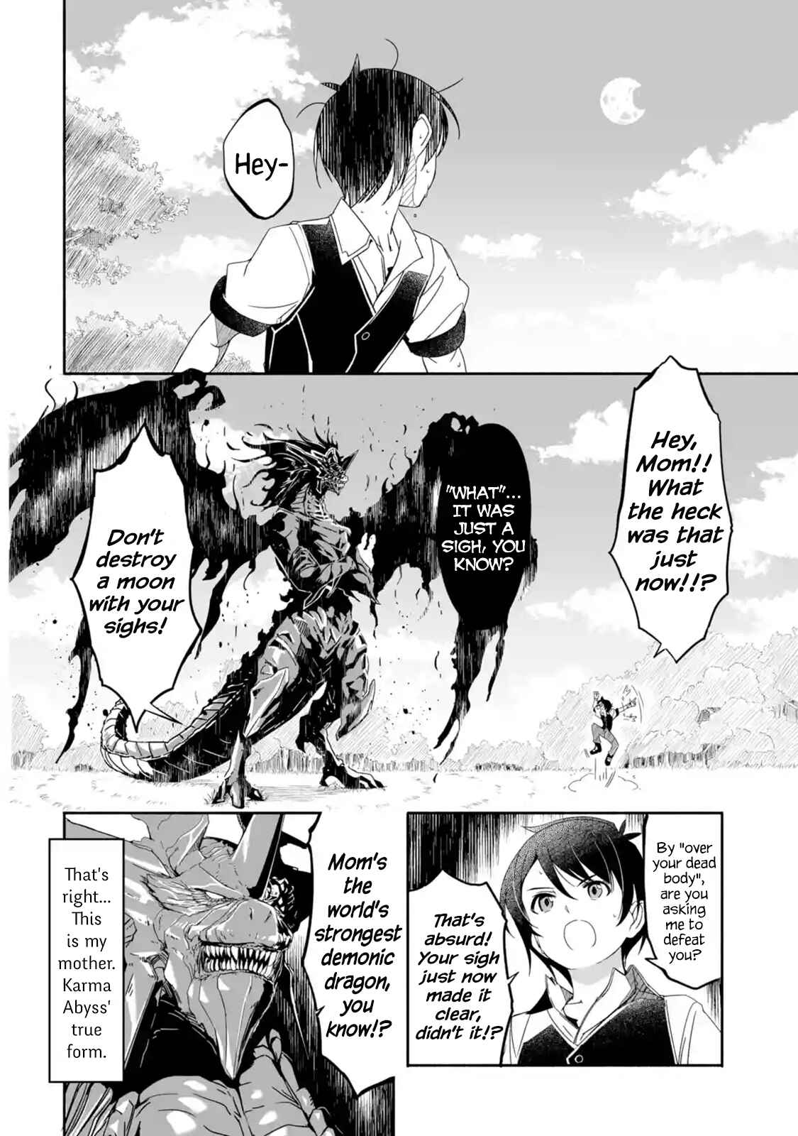 Page 6 Chapter 1.3 I can Go Adventuring by Myself, Mom!: The Son Raised by the Strongest Overprotective Dragon-Mom