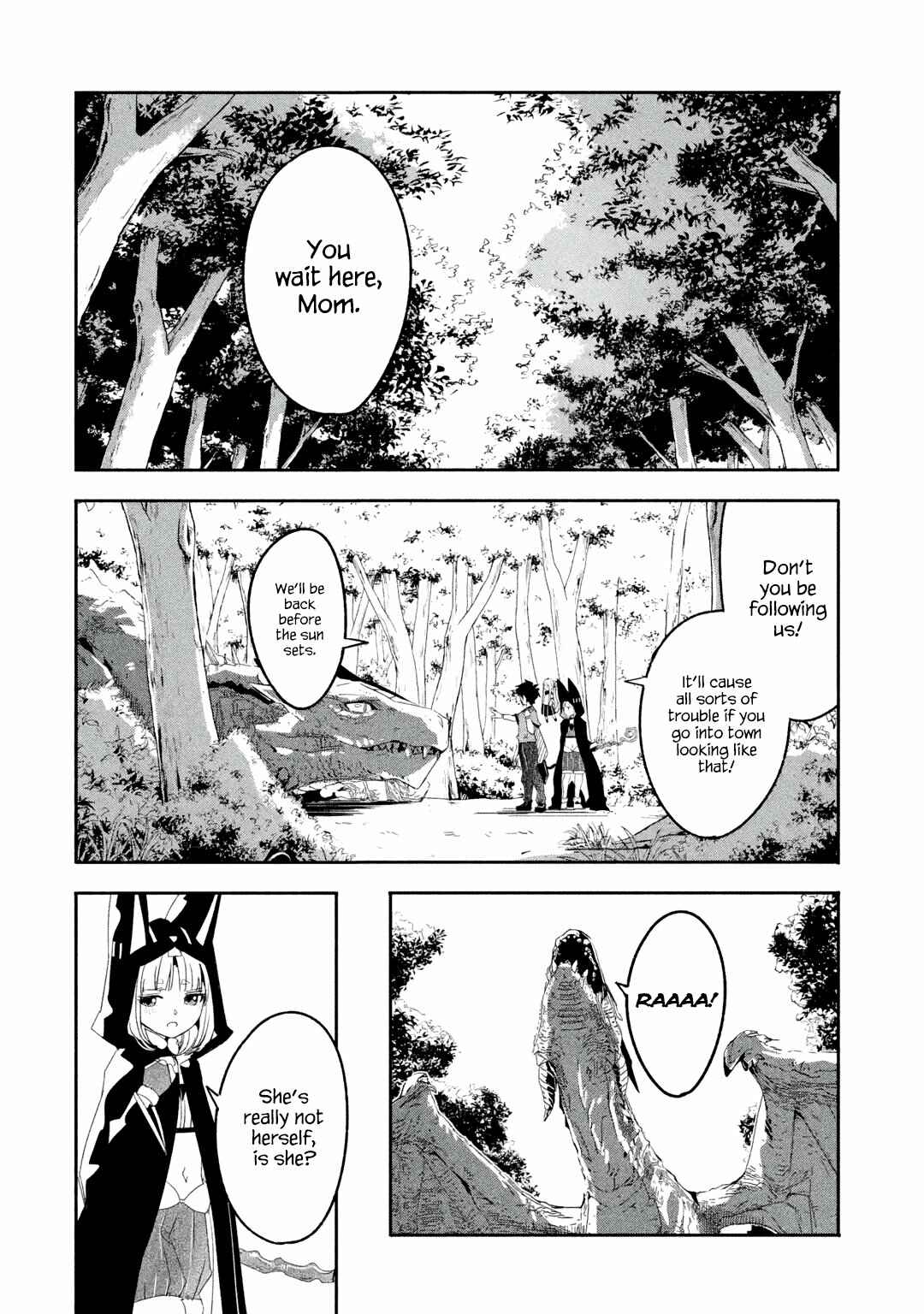 Page 3 Chapter 23.1 I can Go Adventuring by Myself, Mom!: The Son Raised by the Strongest Overprotective Dragon-Mom