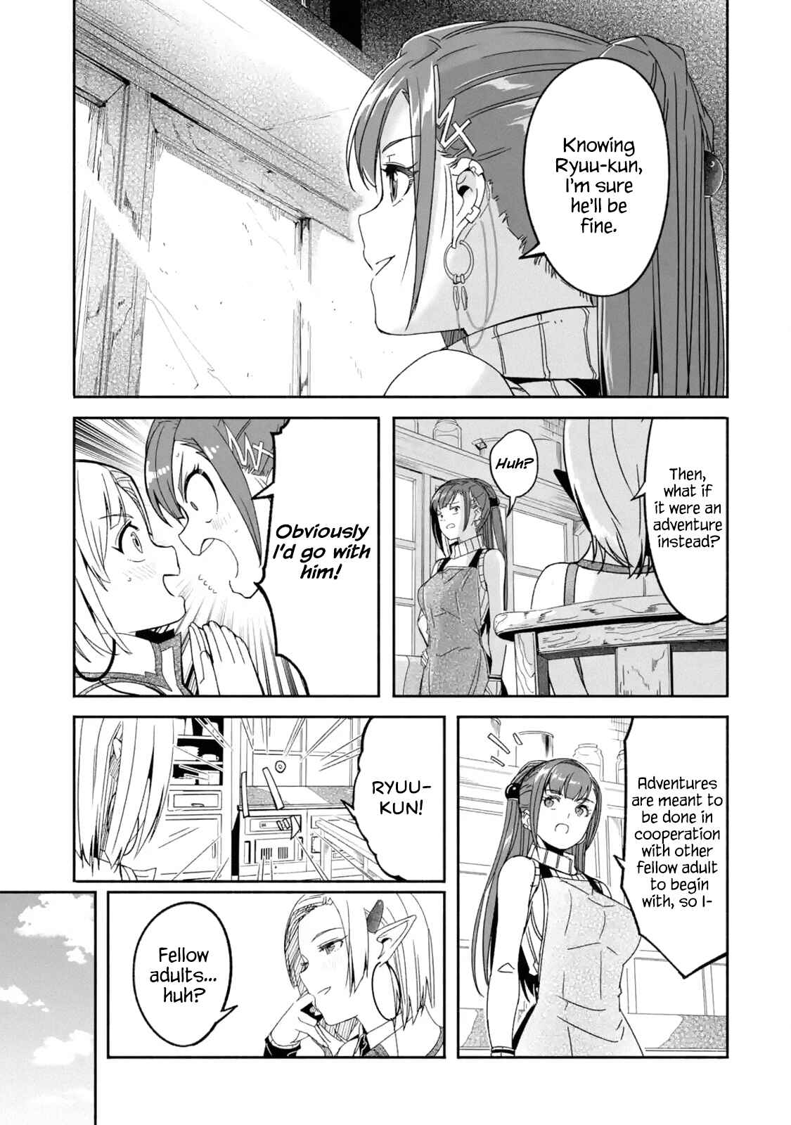 Page 12 Chapter 8.2 I can Go Adventuring by Myself, Mom!: The Son Raised by the Strongest Overprotective Dragon-Mom