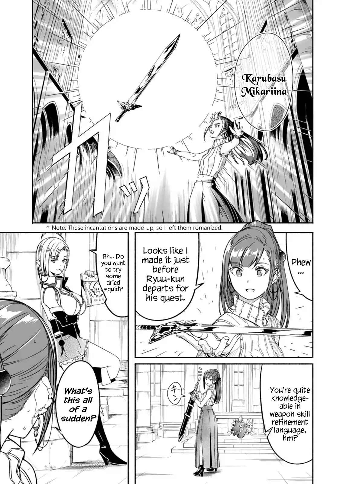 Page 3 Chapter 8.1 I can Go Adventuring by Myself, Mom!: The Son Raised by the Strongest Overprotective Dragon-Mom
