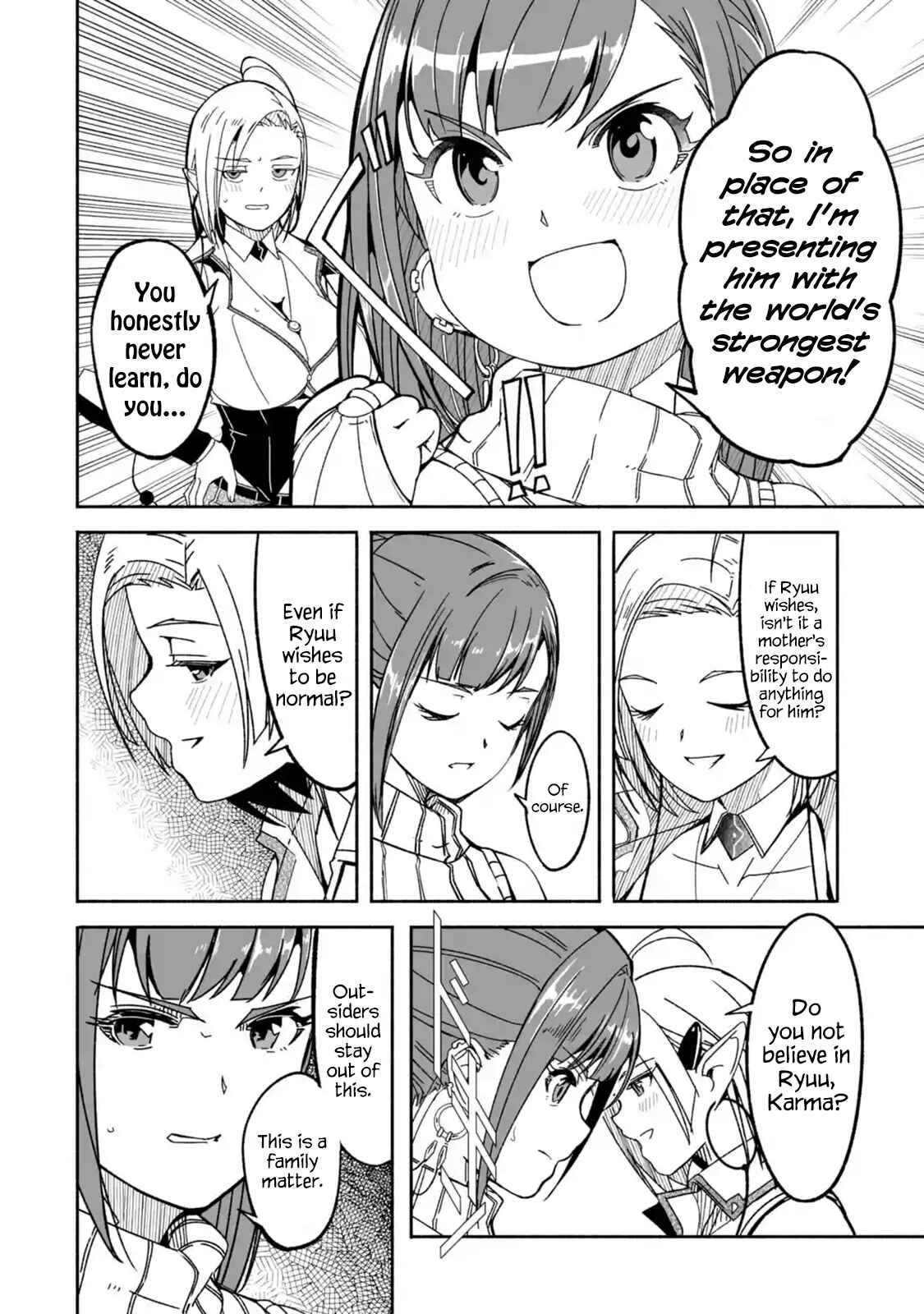 Page 7 Chapter 8.1 I can Go Adventuring by Myself, Mom!: The Son Raised by the Strongest Overprotective Dragon-Mom
