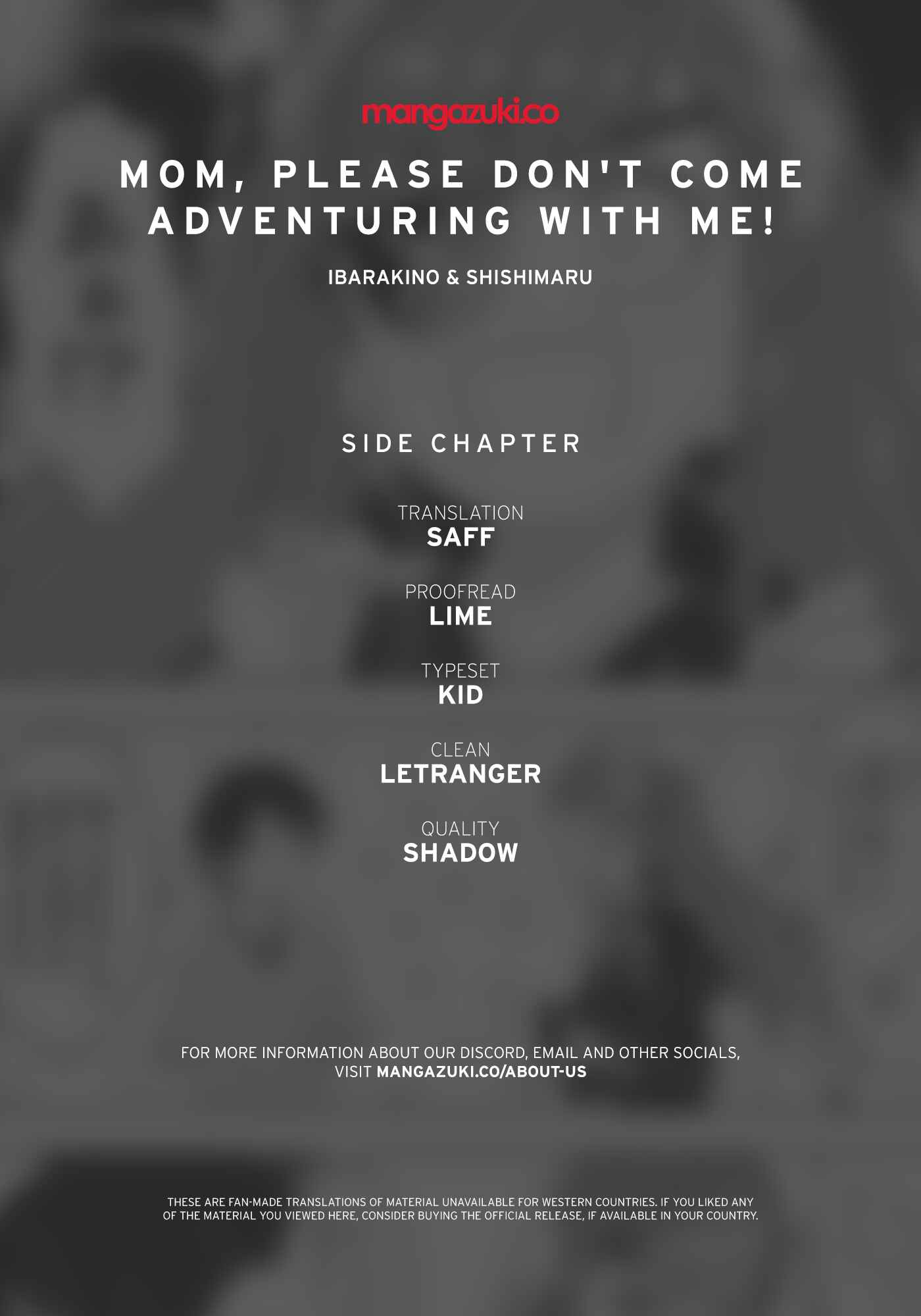 Page 1 Chapter 16.6 I can Go Adventuring by Myself, Mom!: The Son Raised by the Strongest Overprotective Dragon-Mom