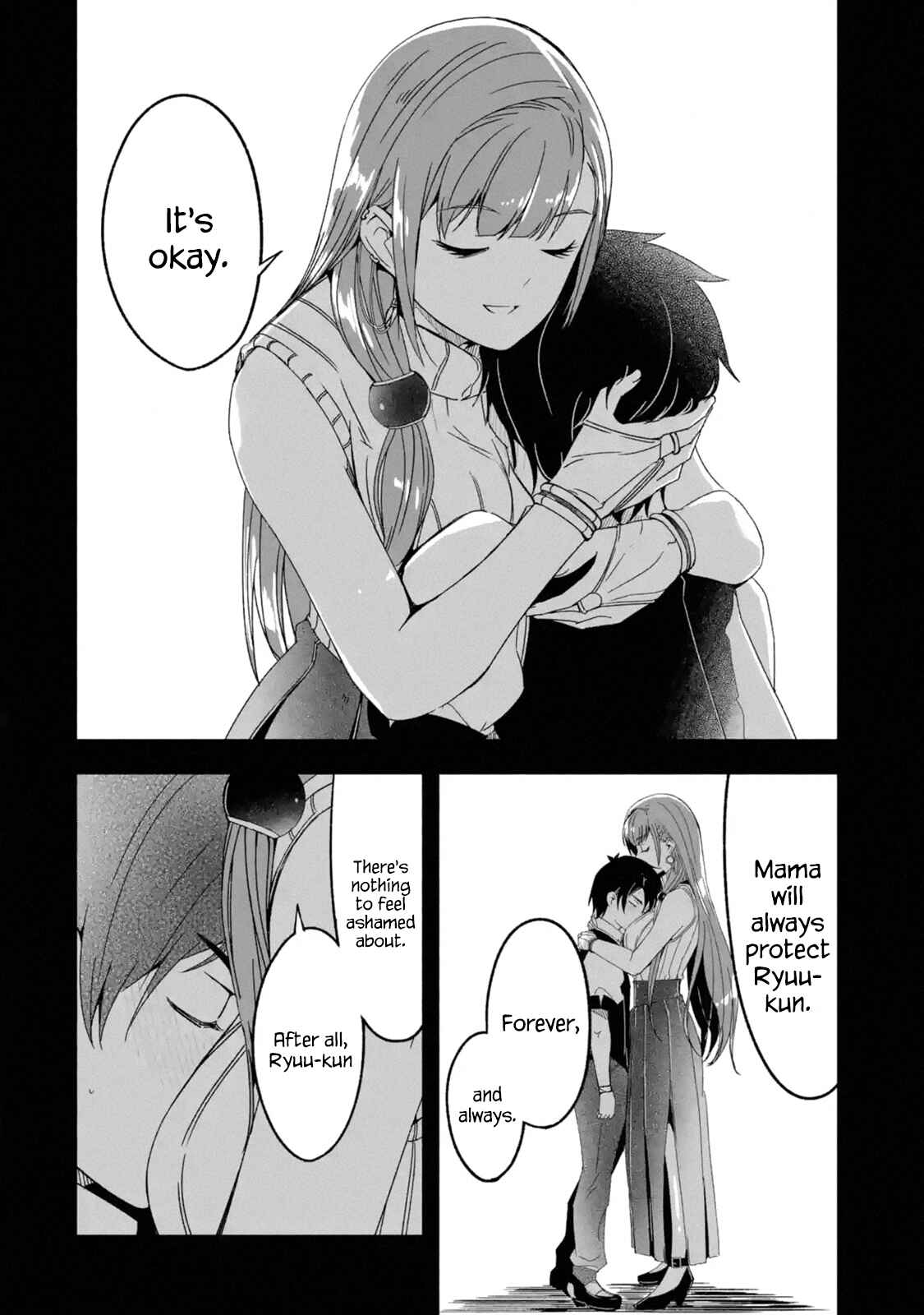 Page 4 Chapter 9.1 I can Go Adventuring by Myself, Mom!: The Son Raised by the Strongest Overprotective Dragon-Mom