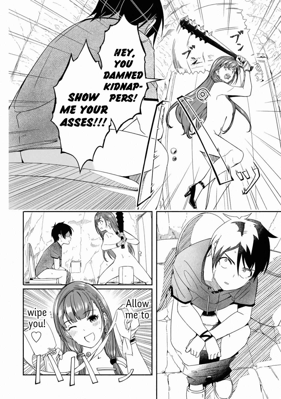 Page 1 Chapter 1.2 I can Go Adventuring by Myself, Mom!: The Son Raised by the Strongest Overprotective Dragon-Mom