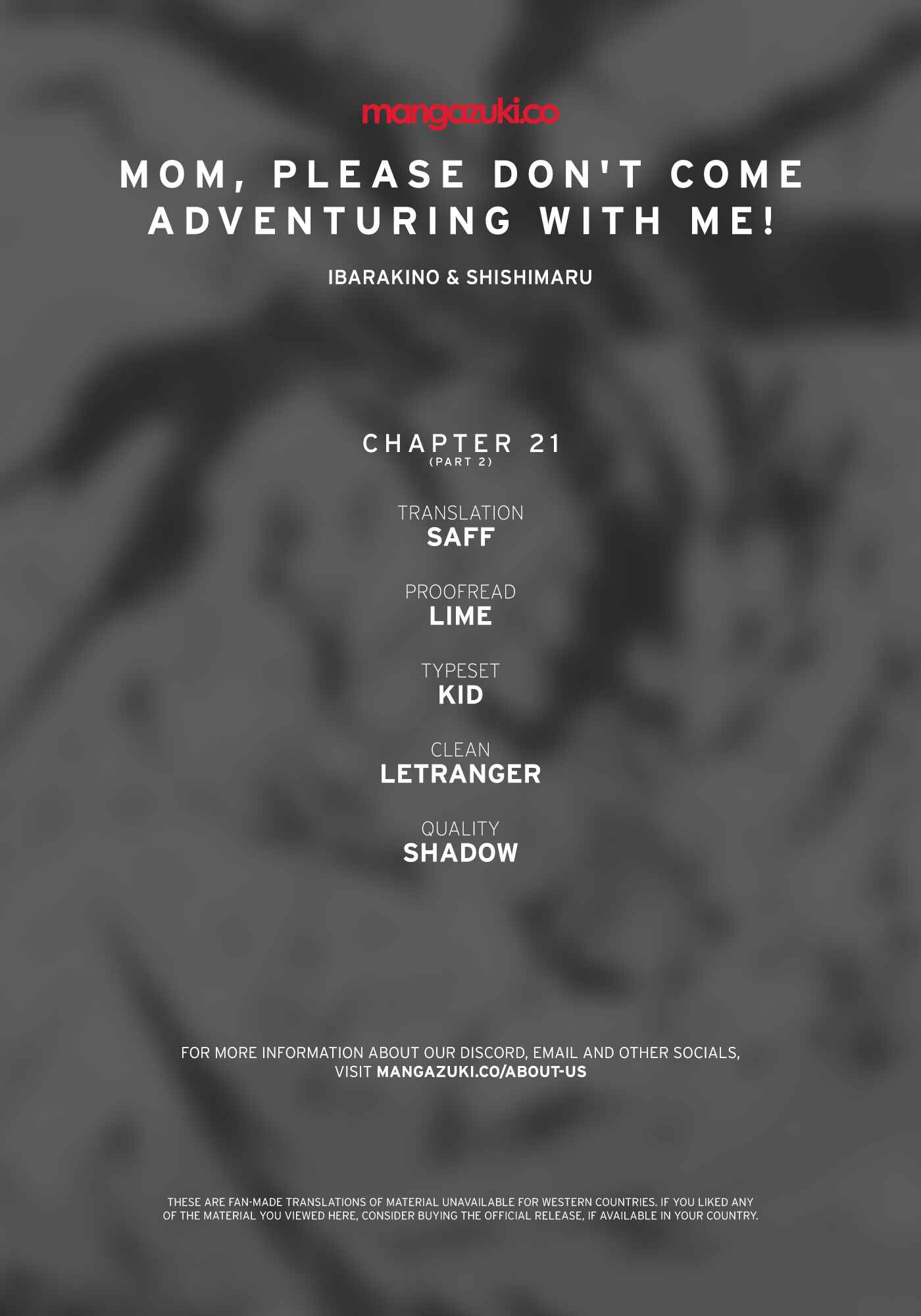 Page 1 Chapter 21.2 I can Go Adventuring by Myself, Mom!: The Son Raised by the Strongest Overprotective Dragon-Mom