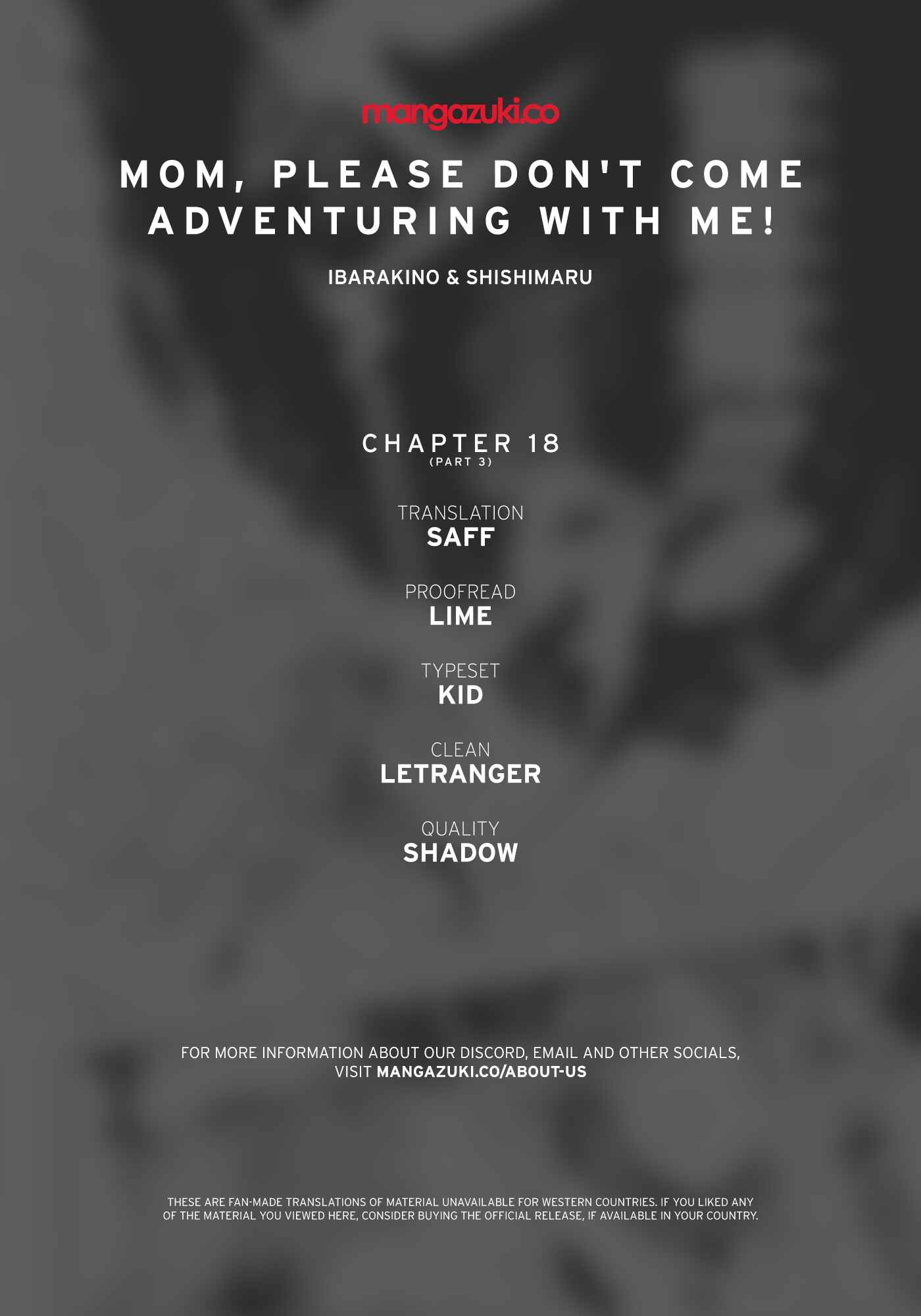 Page 1 Chapter 18.3 I can Go Adventuring by Myself, Mom!: The Son Raised by the Strongest Overprotective Dragon-Mom