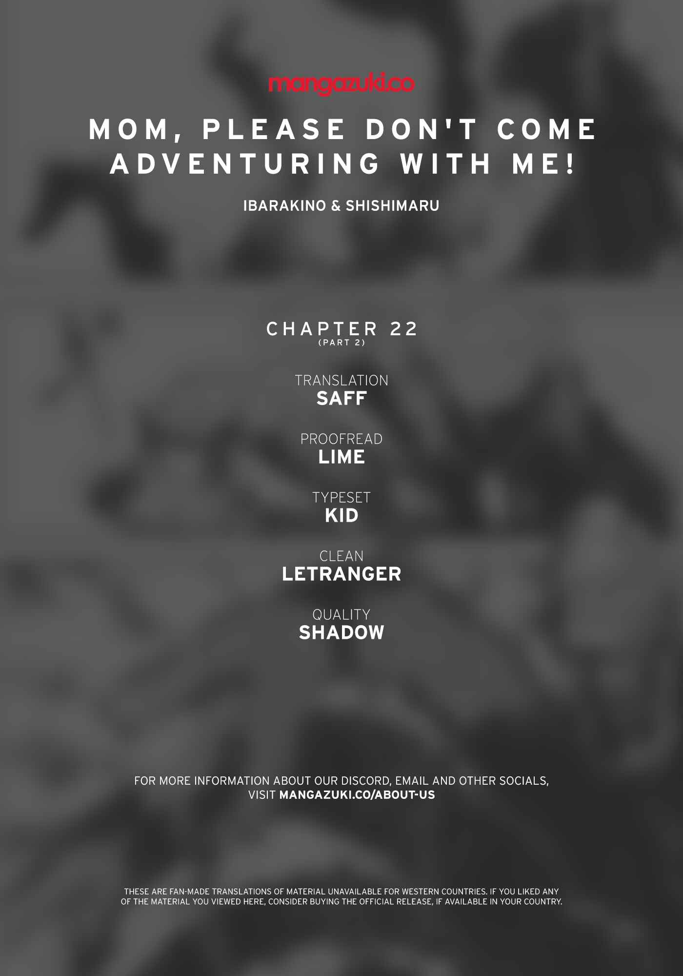 Page 1 Chapter 22.2 I can Go Adventuring by Myself, Mom!: The Son Raised by the Strongest Overprotective Dragon-Mom