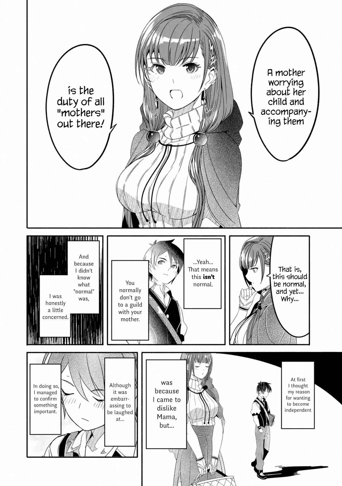 Page 6 Chapter 2.2 I can Go Adventuring by Myself, Mom!: The Son Raised by the Strongest Overprotective Dragon-Mom