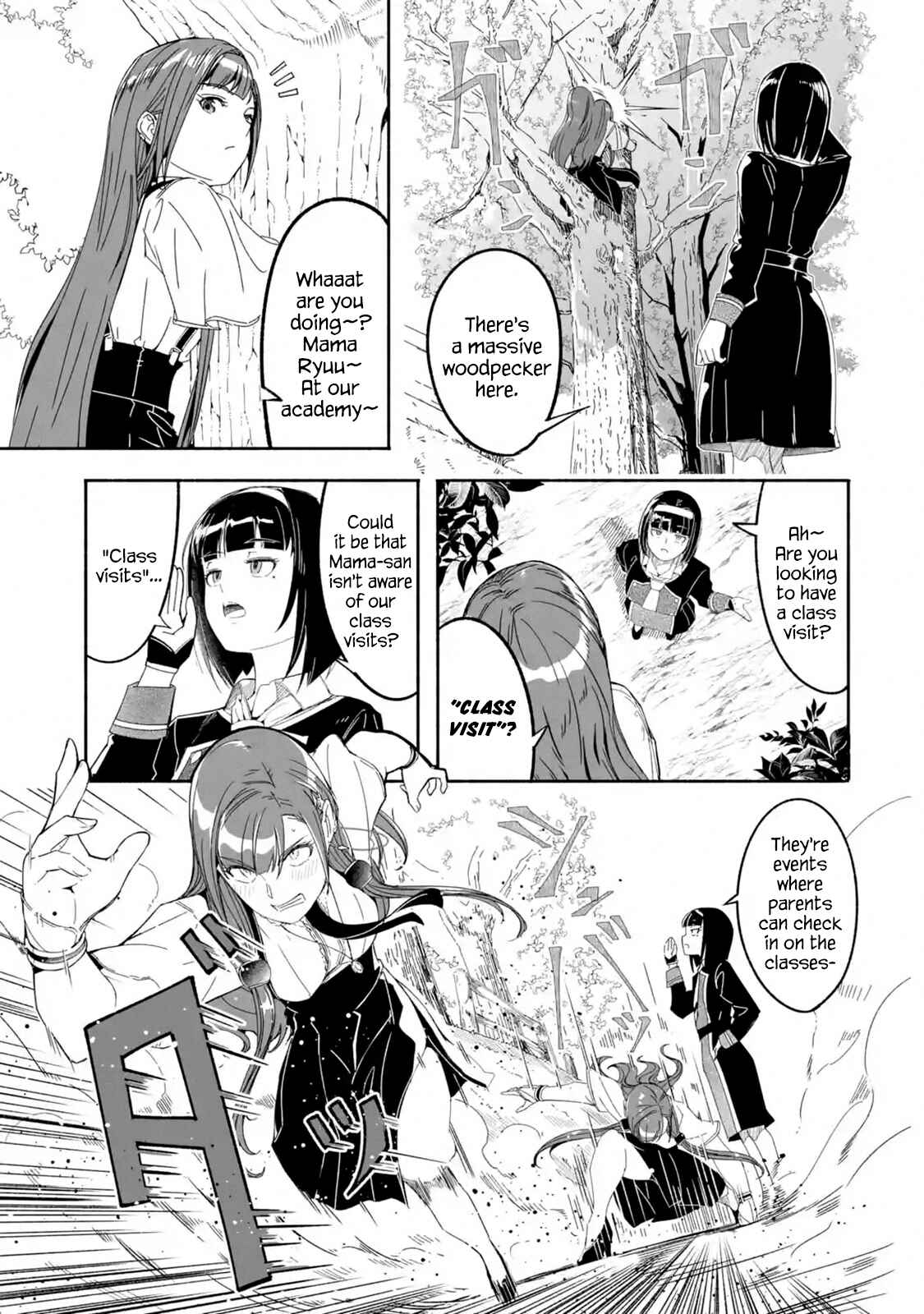 Page 8 Chapter 12.3 I can Go Adventuring by Myself, Mom!: The Son Raised by the Strongest Overprotective Dragon-Mom