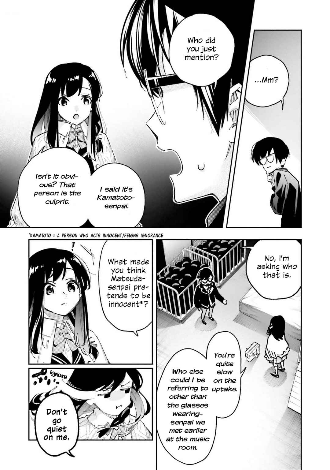 Page 9 Chapter 9 Ill Answer, Your Mystery