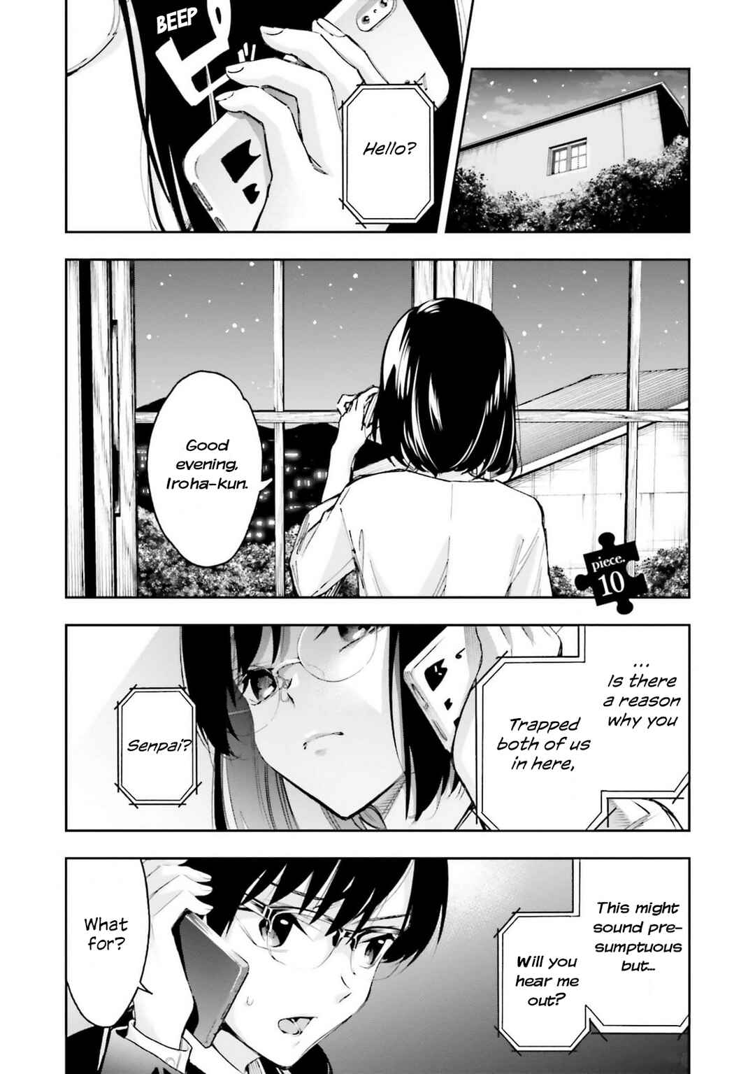 Page 1 Chapter 10 Ill Answer, Your Mystery