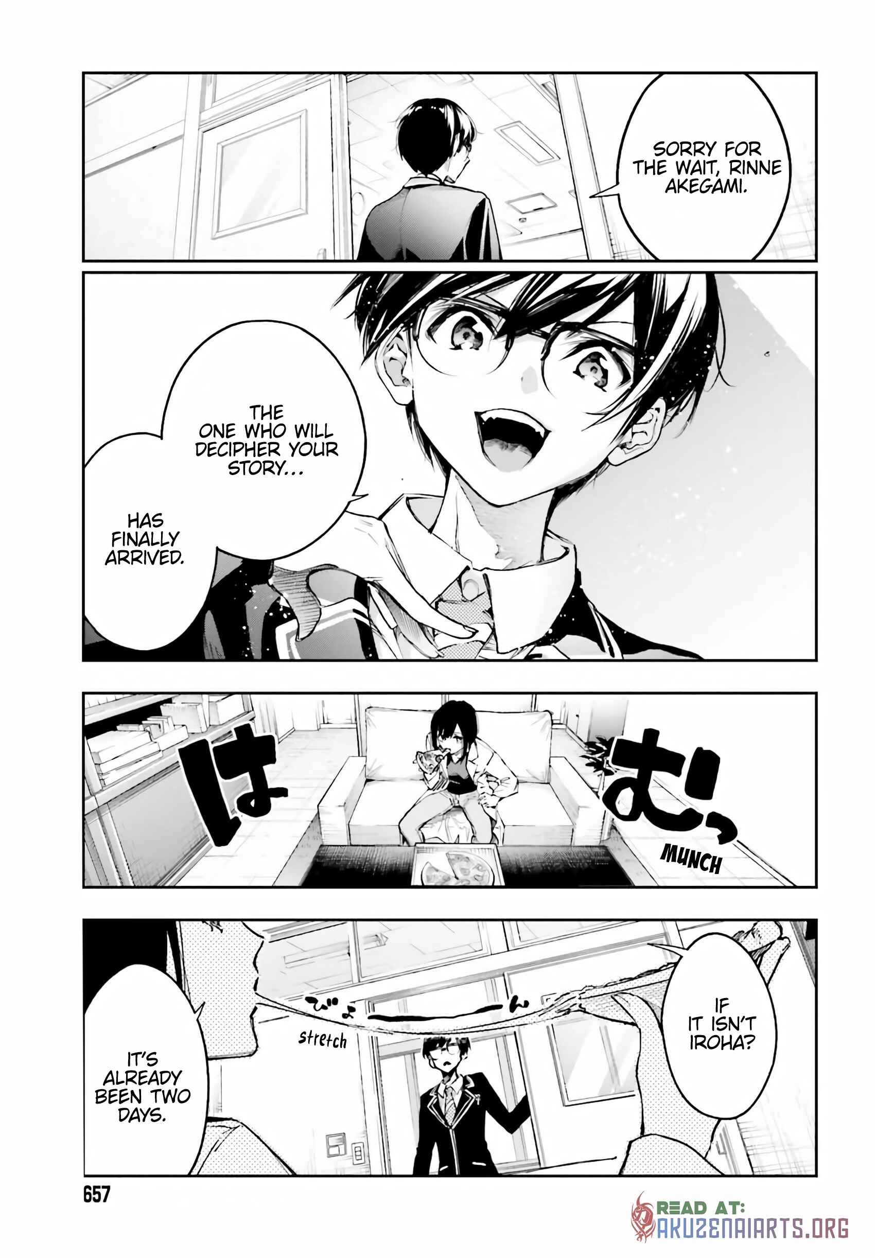 Page 3 Chapter 5 Ill Answer, Your Mystery