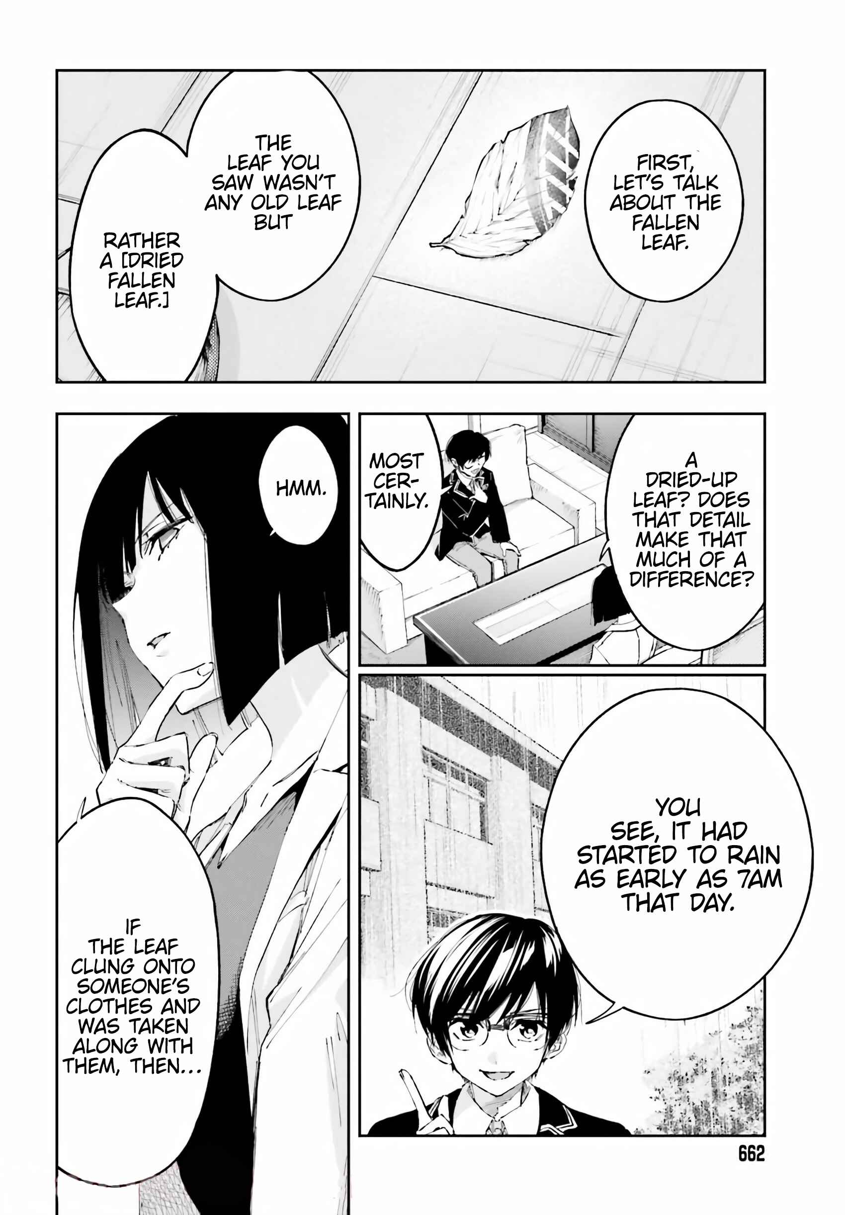 Page 8 Chapter 5 Ill Answer, Your Mystery