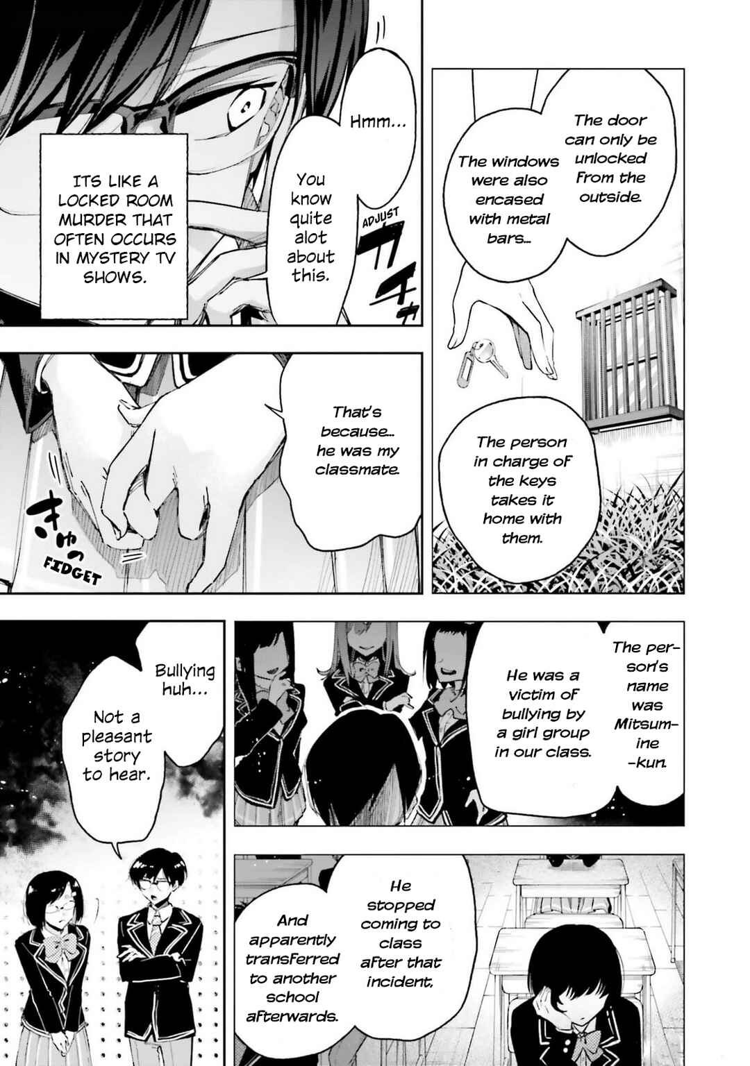 Page 11 Chapter 8 Ill Answer, Your Mystery