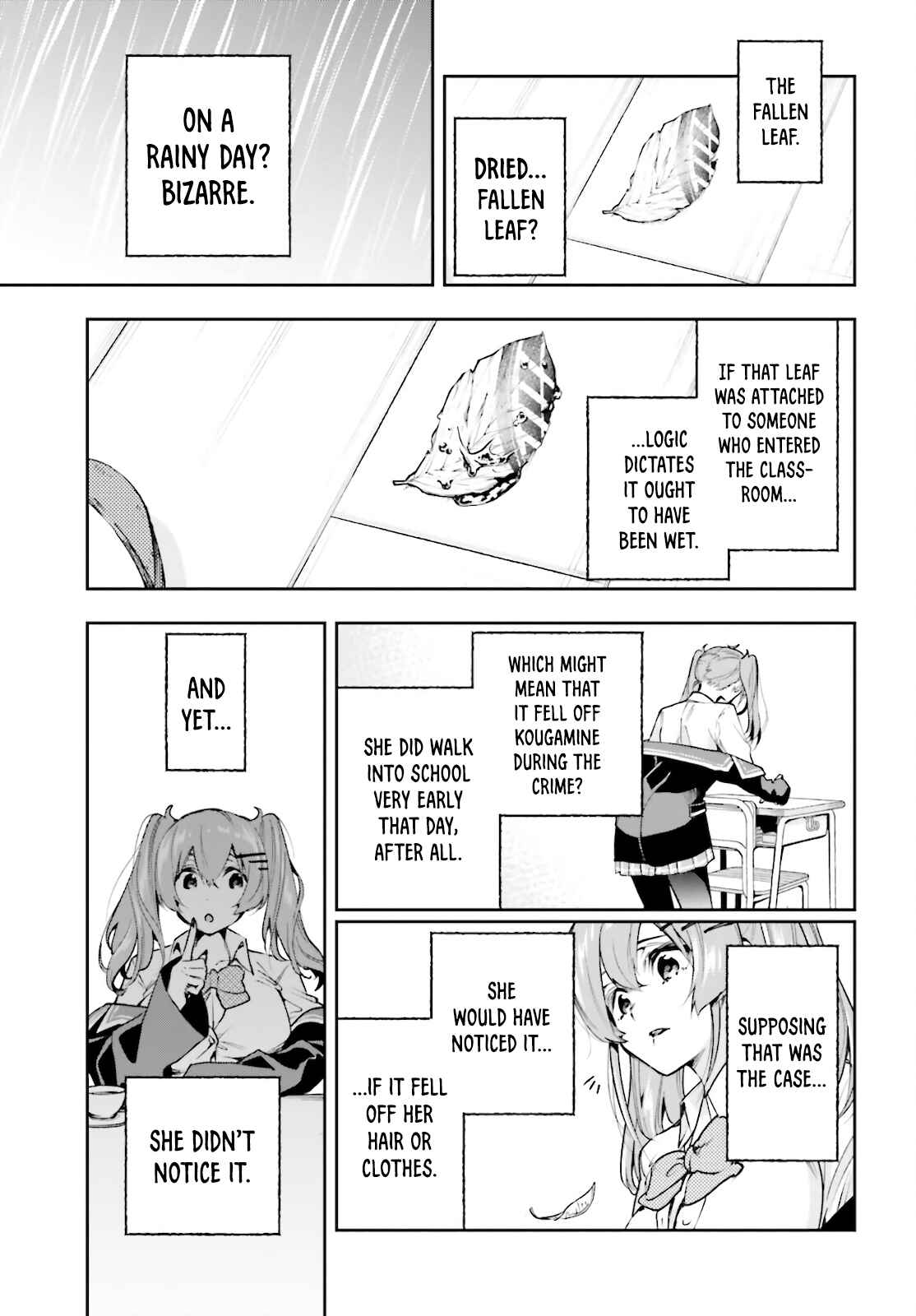 Page 32 Chapter 4 Ill Answer, Your Mystery