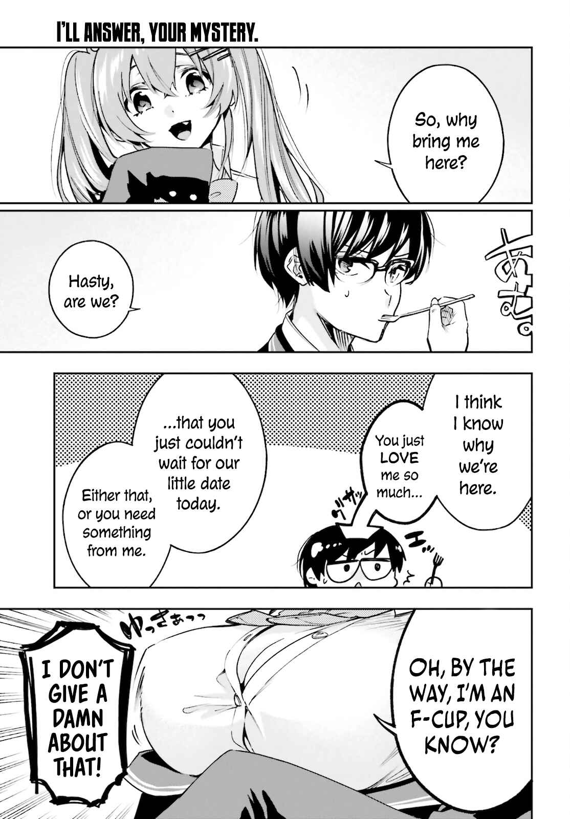 Page 6 Chapter 4 Ill Answer, Your Mystery