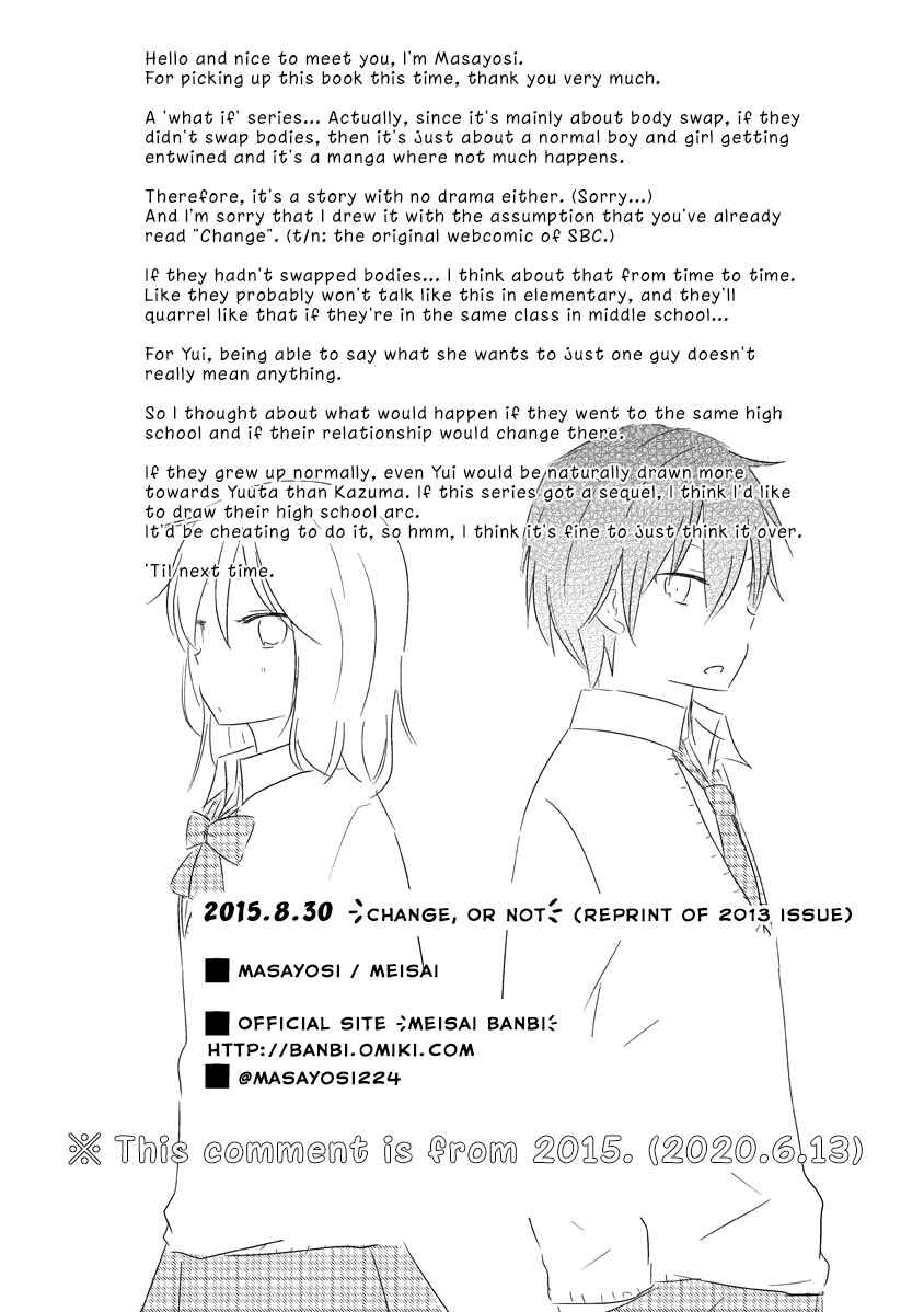 Page 10 Chapter 2 Change, Shitenai.