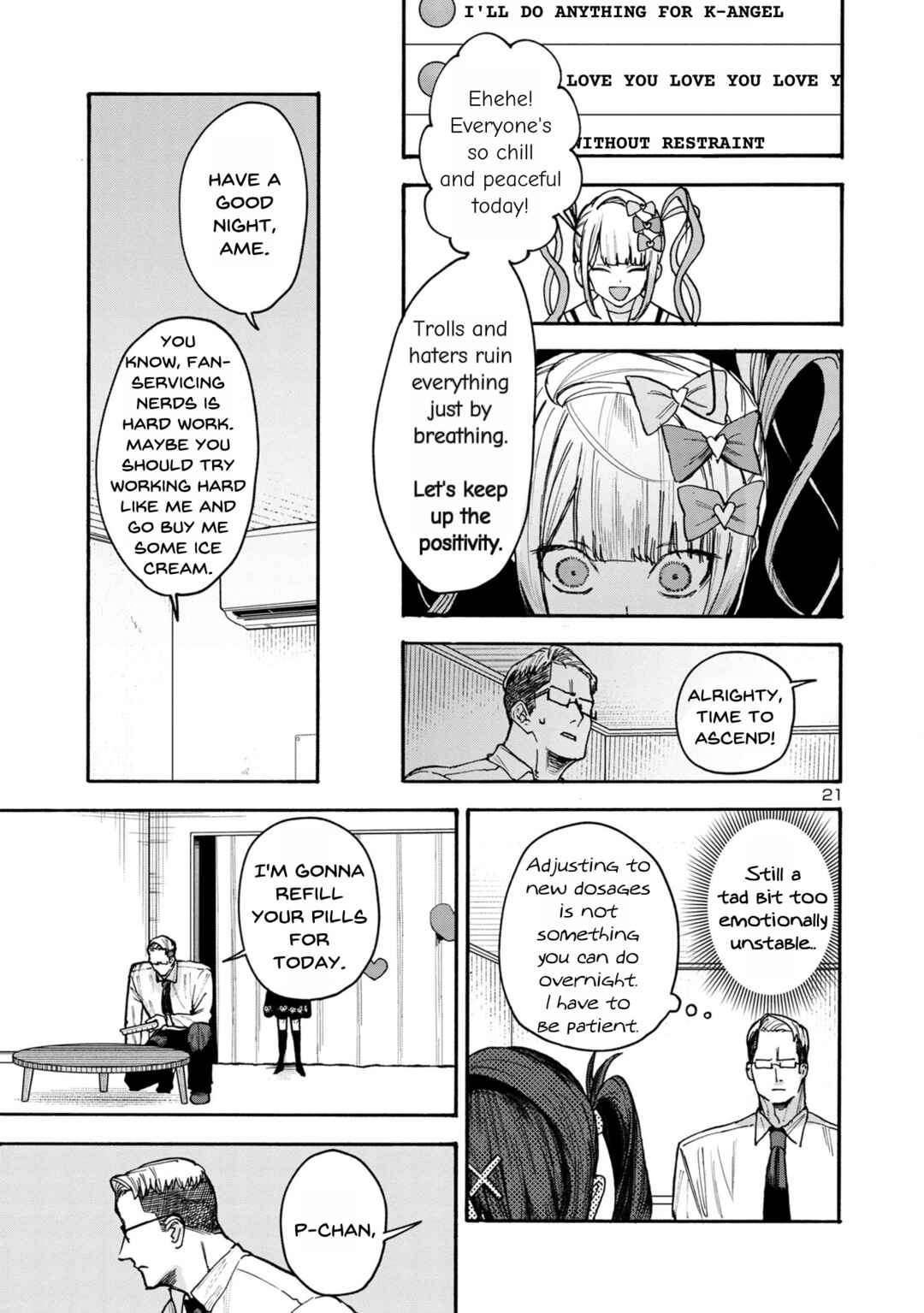 Page 21 Chapter 6 Needy Girl OverDose Run With My Sick