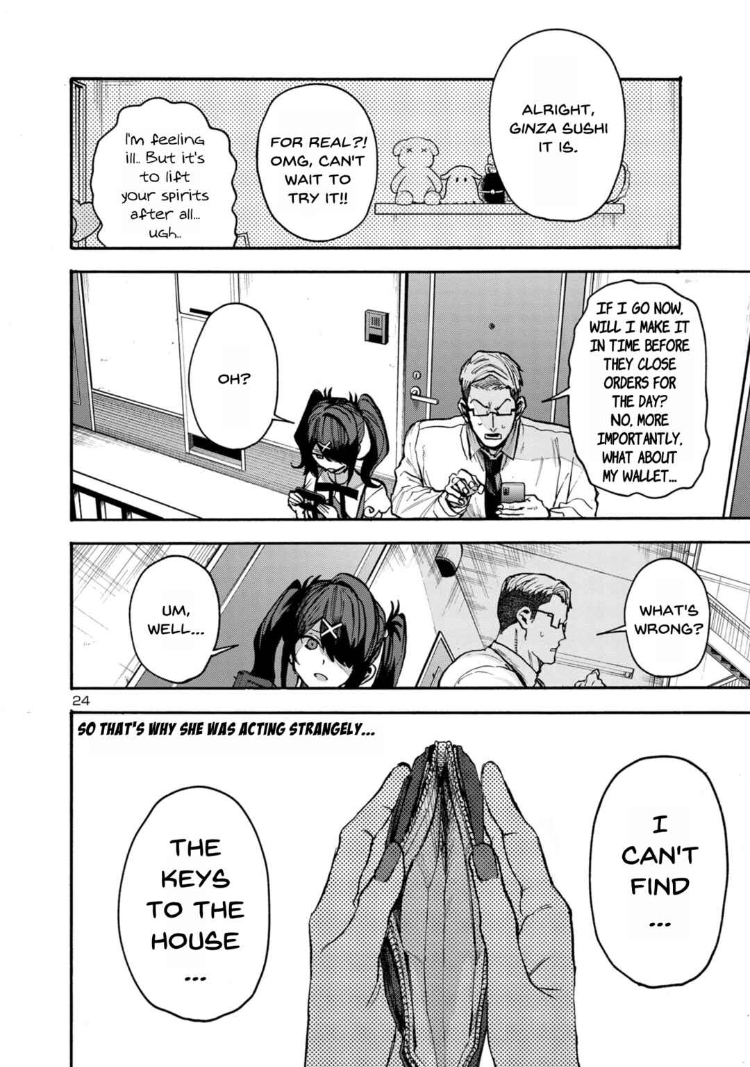 Page 24 Chapter 6 Needy Girl OverDose Run With My Sick
