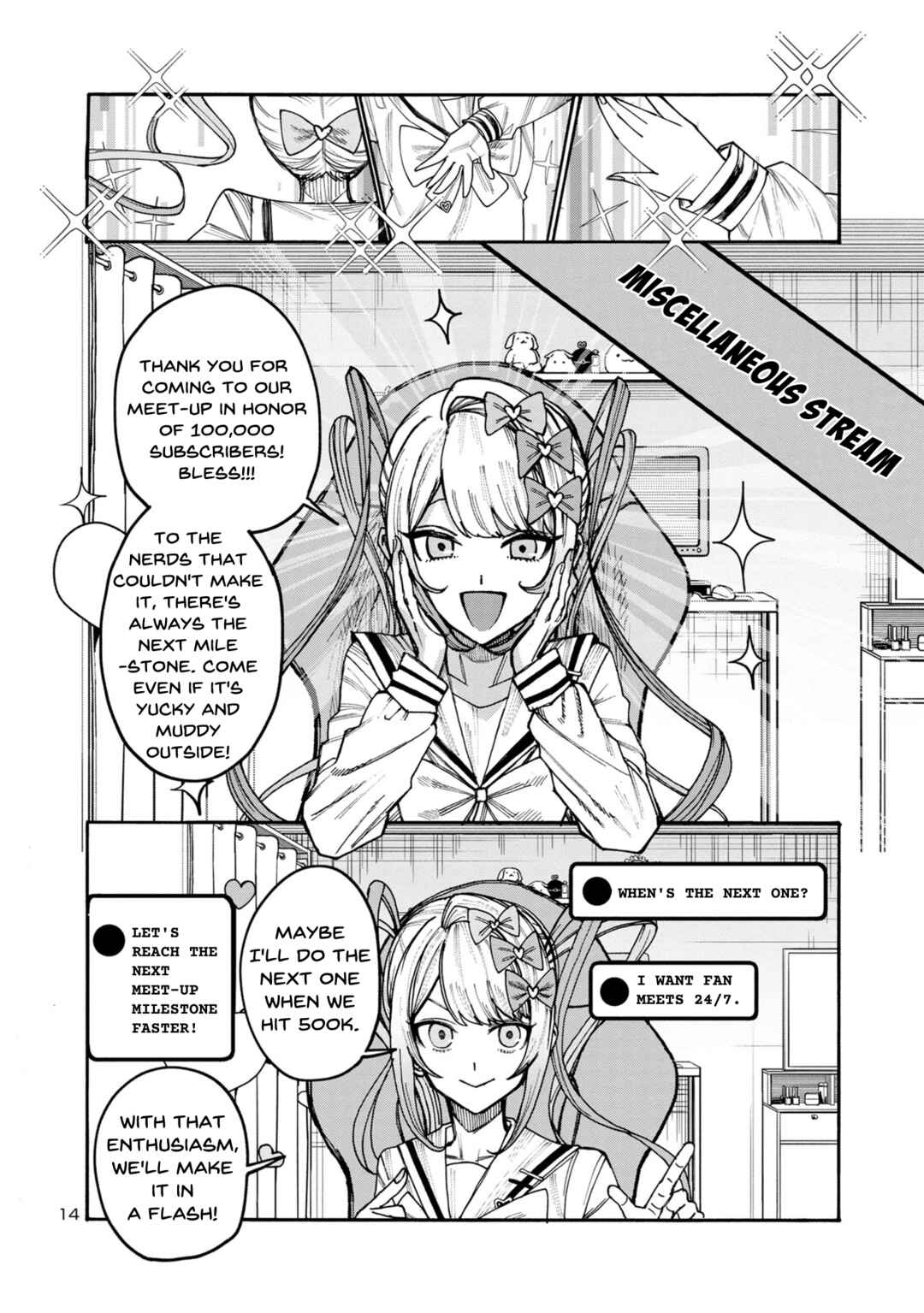 Page 14 Chapter 4 Needy Girl OverDose Run With My Sick