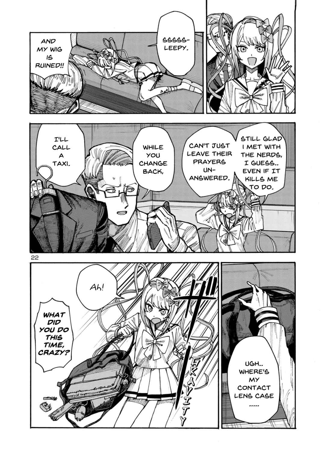 Page 22 Chapter 3 Needy Girl OverDose Run With My Sick
