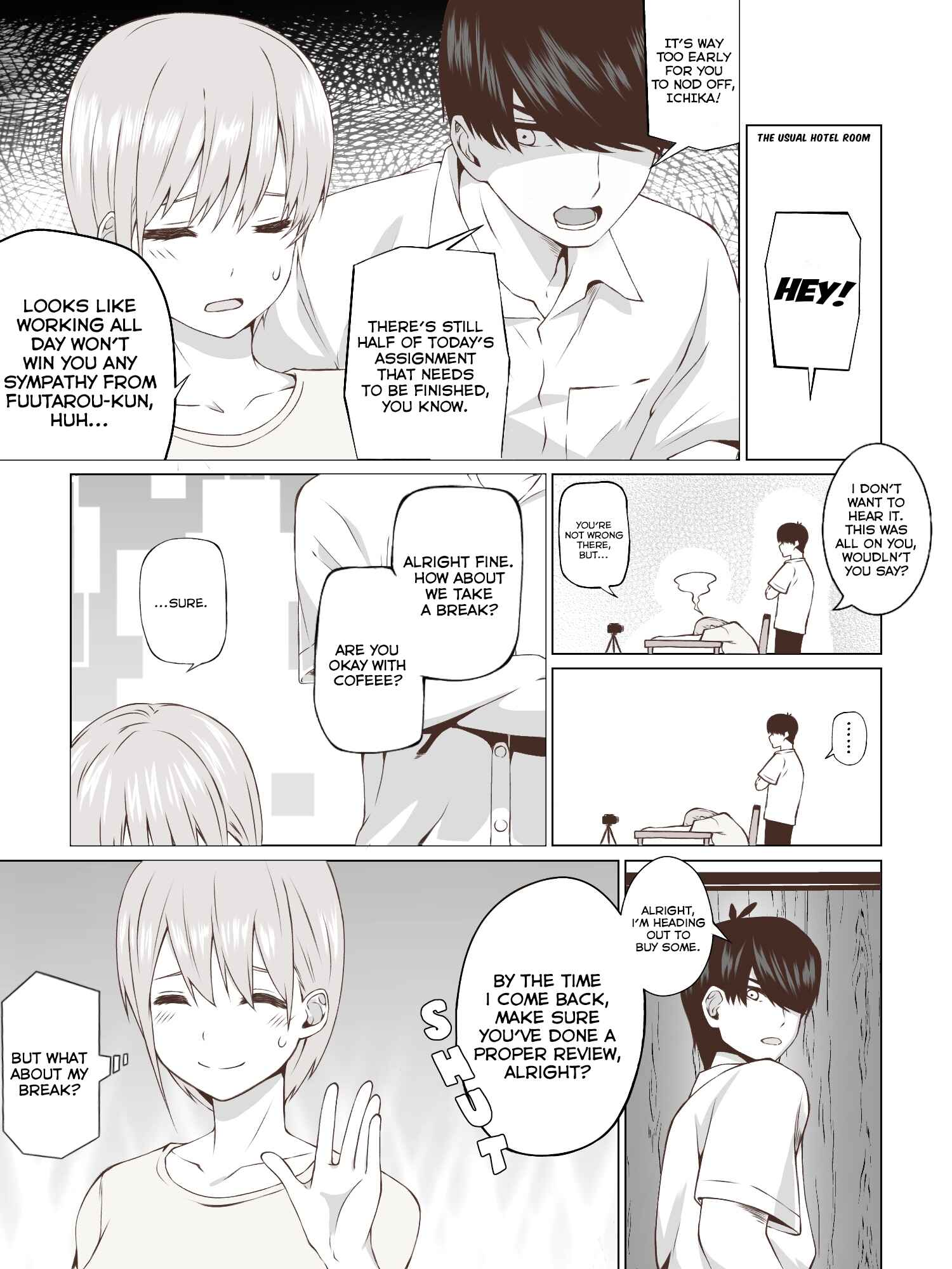 Page 1 Chapter Unknown_ab28 5Toubun no Hanayome - Ichika Wants to be Kissed! (Doujinshi)