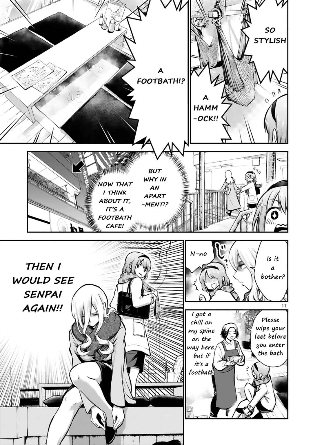 Page 12 Chapter 2 Oyu de Hokorobu Yukime Senpai
