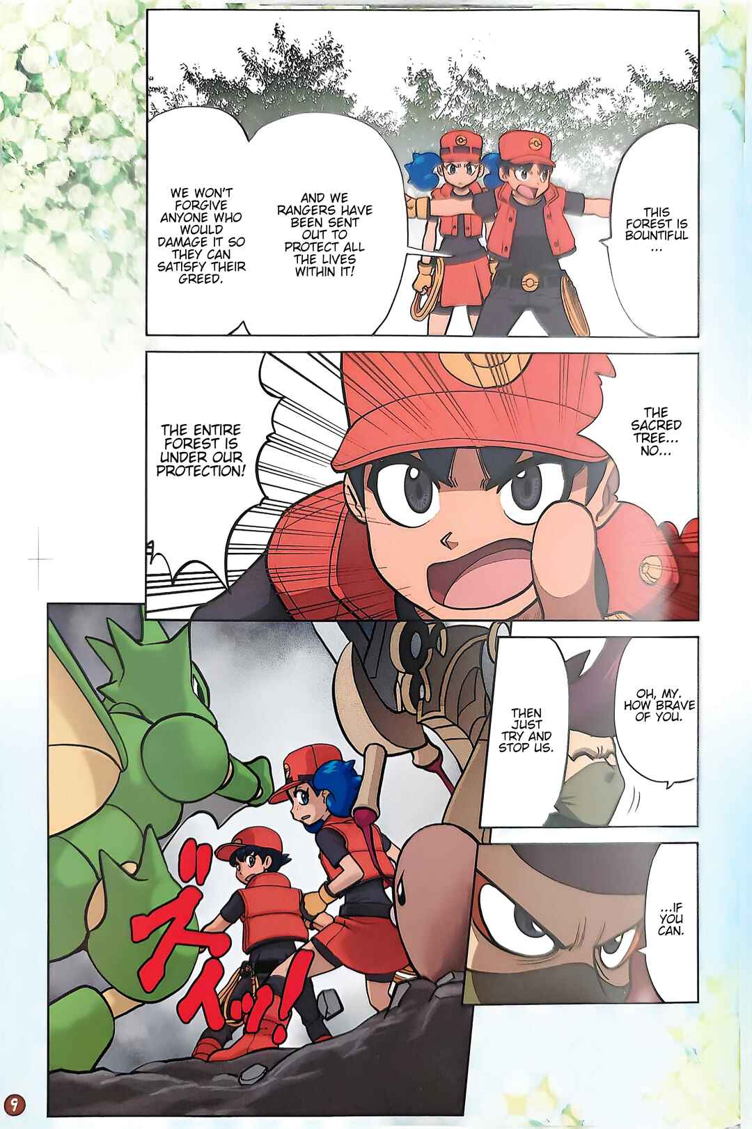 Page 11 Chapter Unknown_6703 Pokémon Ranger - Protect Nature!