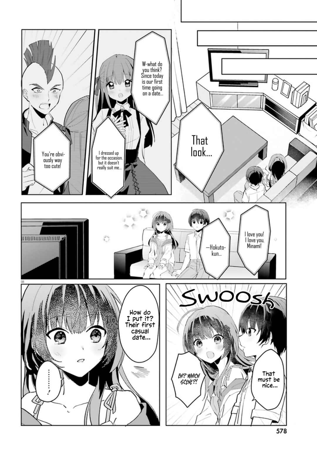 Page 8 Chapter 13 [Rouhou] Ore no Iinazuke ni Natta Jimiko, Ie de wa Kawaii Shika nai.
