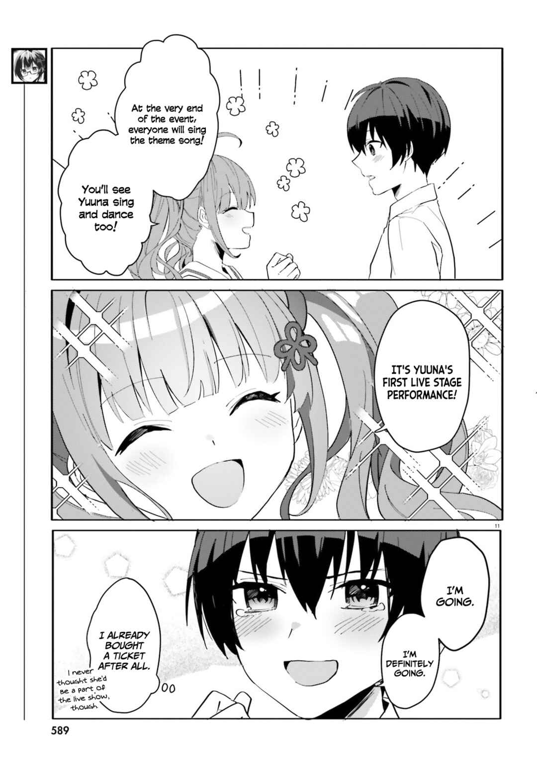 Page 12 Chapter 10 [Rouhou] Ore no Iinazuke ni Natta Jimiko, Ie de wa Kawaii Shika nai.