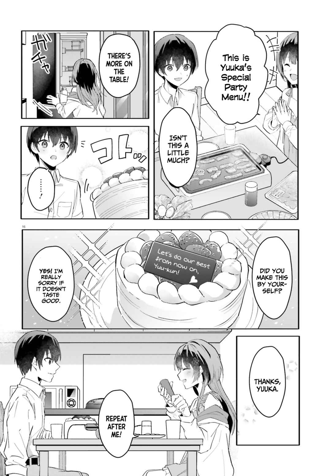 Page 16 Chapter 12 [Rouhou] Ore no Iinazuke ni Natta Jimiko, Ie de wa Kawaii Shika nai.
