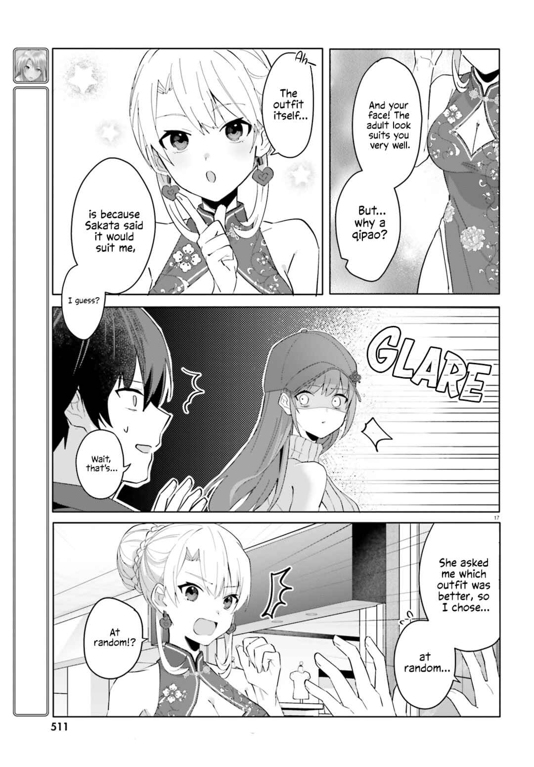 Page 17 Chapter 14 [Rouhou] Ore no Iinazuke ni Natta Jimiko, Ie de wa Kawaii Shika nai.