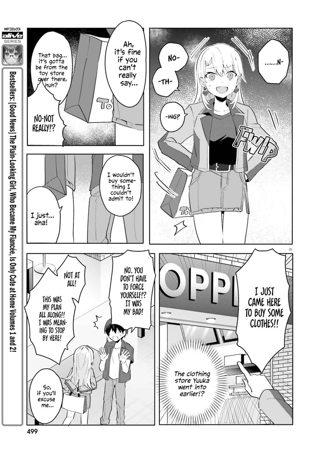 Page 5 Chapter 14 [Rouhou] Ore no Iinazuke ni Natta Jimiko, Ie de wa Kawaii Shika nai.