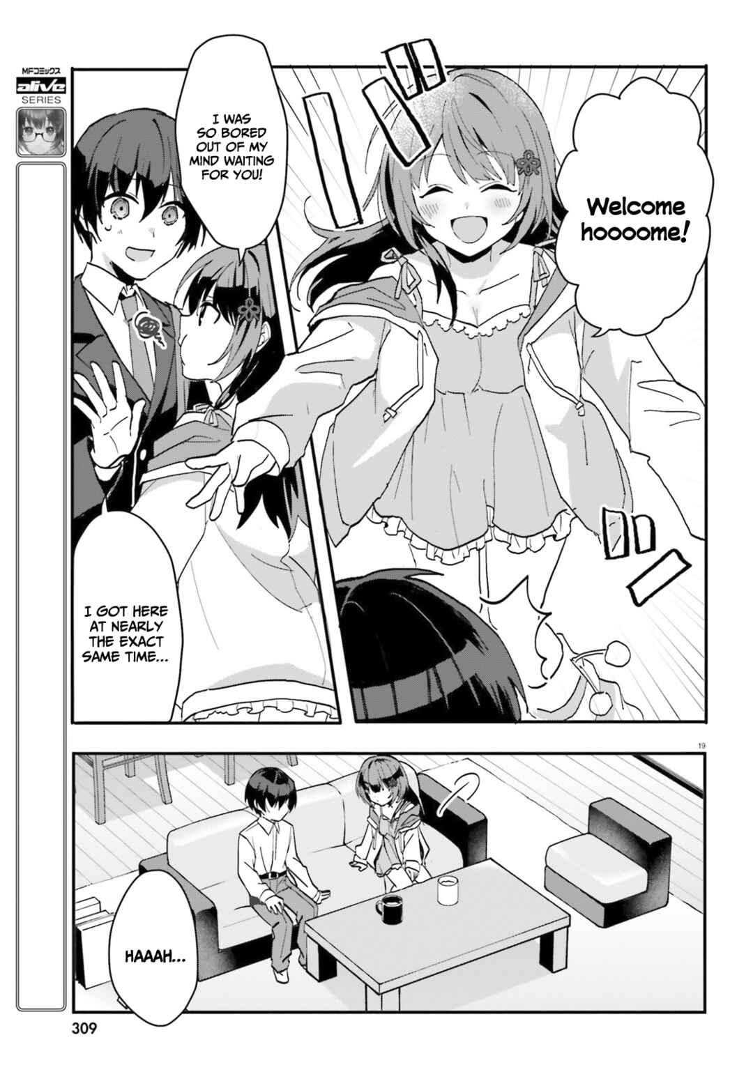 Page 19 Chapter 6 [Rouhou] Ore no Iinazuke ni Natta Jimiko, Ie de wa Kawaii Shika nai.