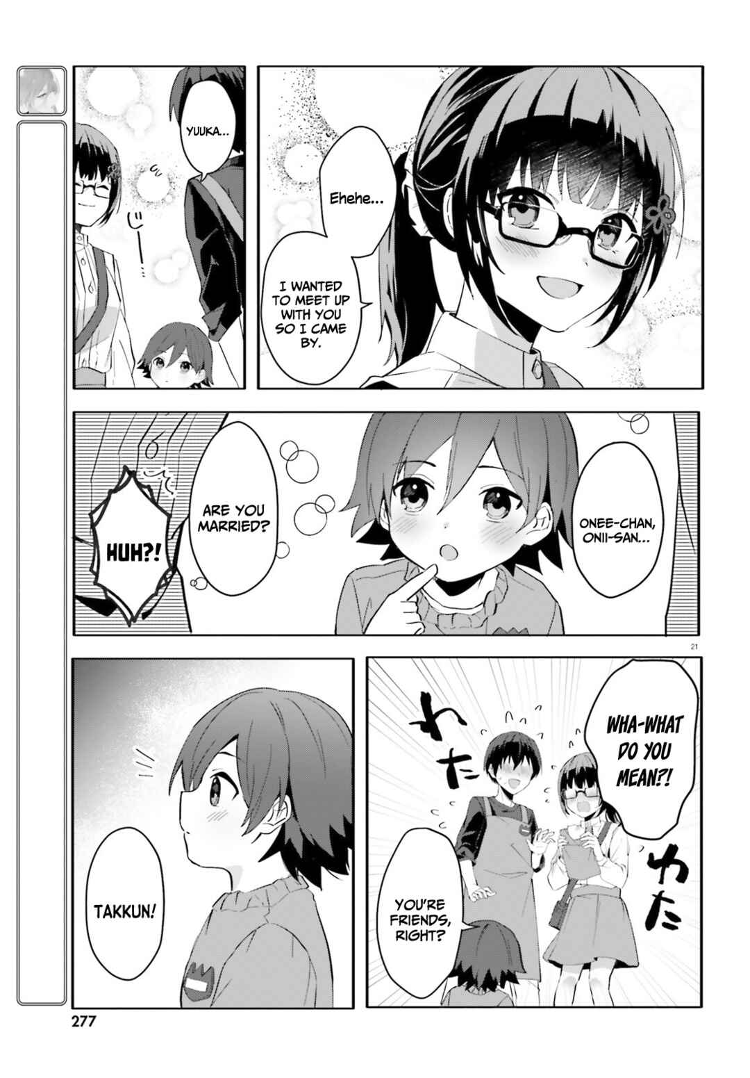 Page 22 Chapter 11 [Rouhou] Ore no Iinazuke ni Natta Jimiko, Ie de wa Kawaii Shika nai.