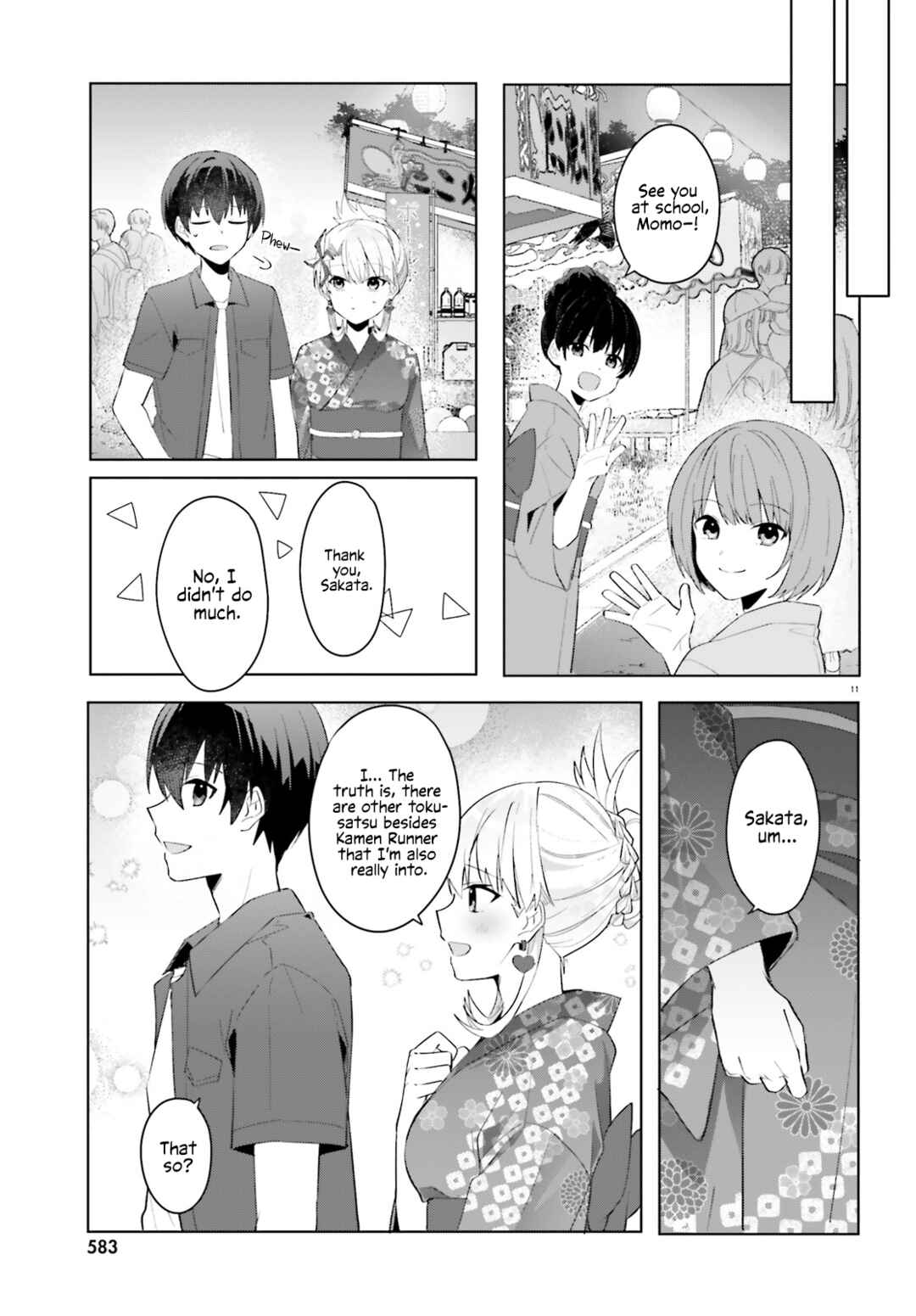 Page 11 Chapter 20 [Rouhou] Ore no Iinazuke ni Natta Jimiko, Ie de wa Kawaii Shika nai.