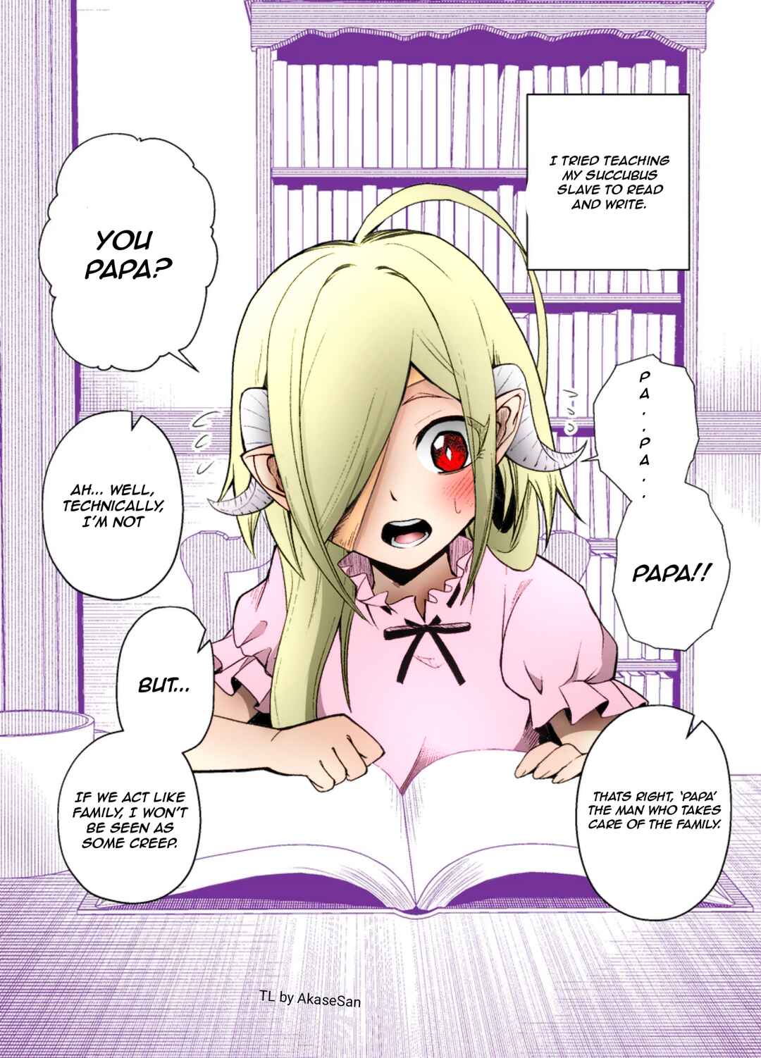 Page 1 Chapter 4 Everyday Life with a Succubus Slave (Fan Colored)
