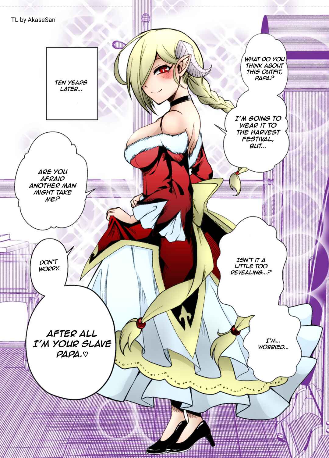 Page 2 Chapter 3 Everyday Life with a Succubus Slave (Fan Colored)