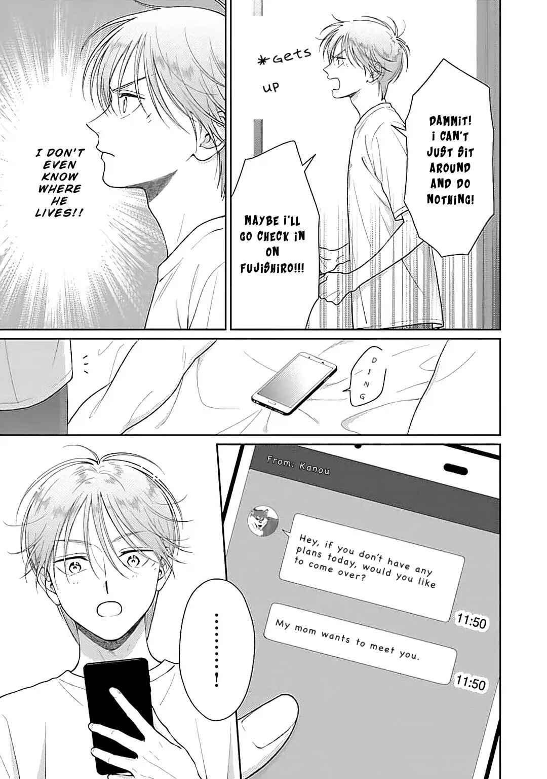 Page 3 Chapter 5 Toratsuki-kaicho, Teawase negaimasu!!