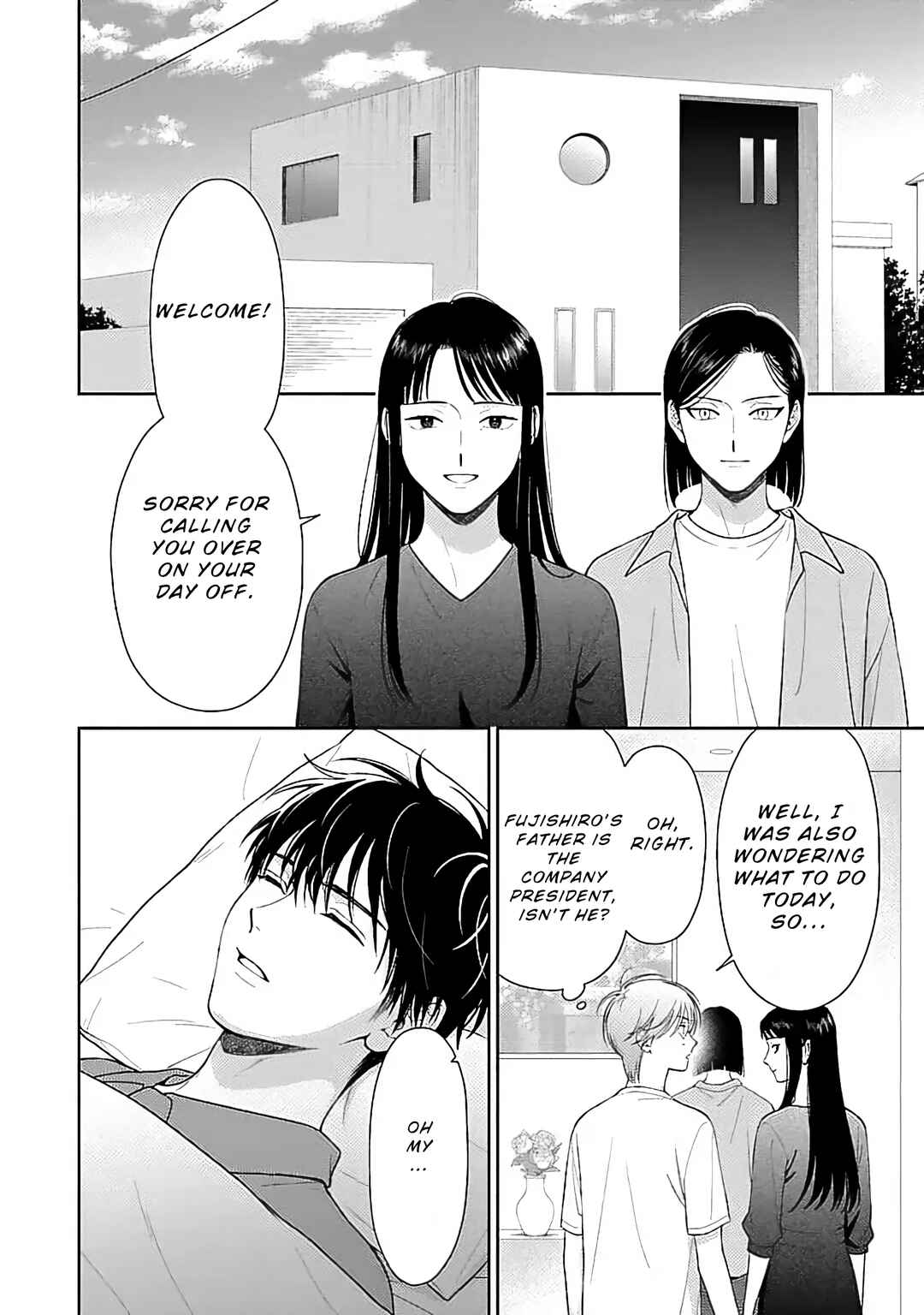 Page 4 Chapter 5 Toratsuki-kaicho, Teawase negaimasu!!