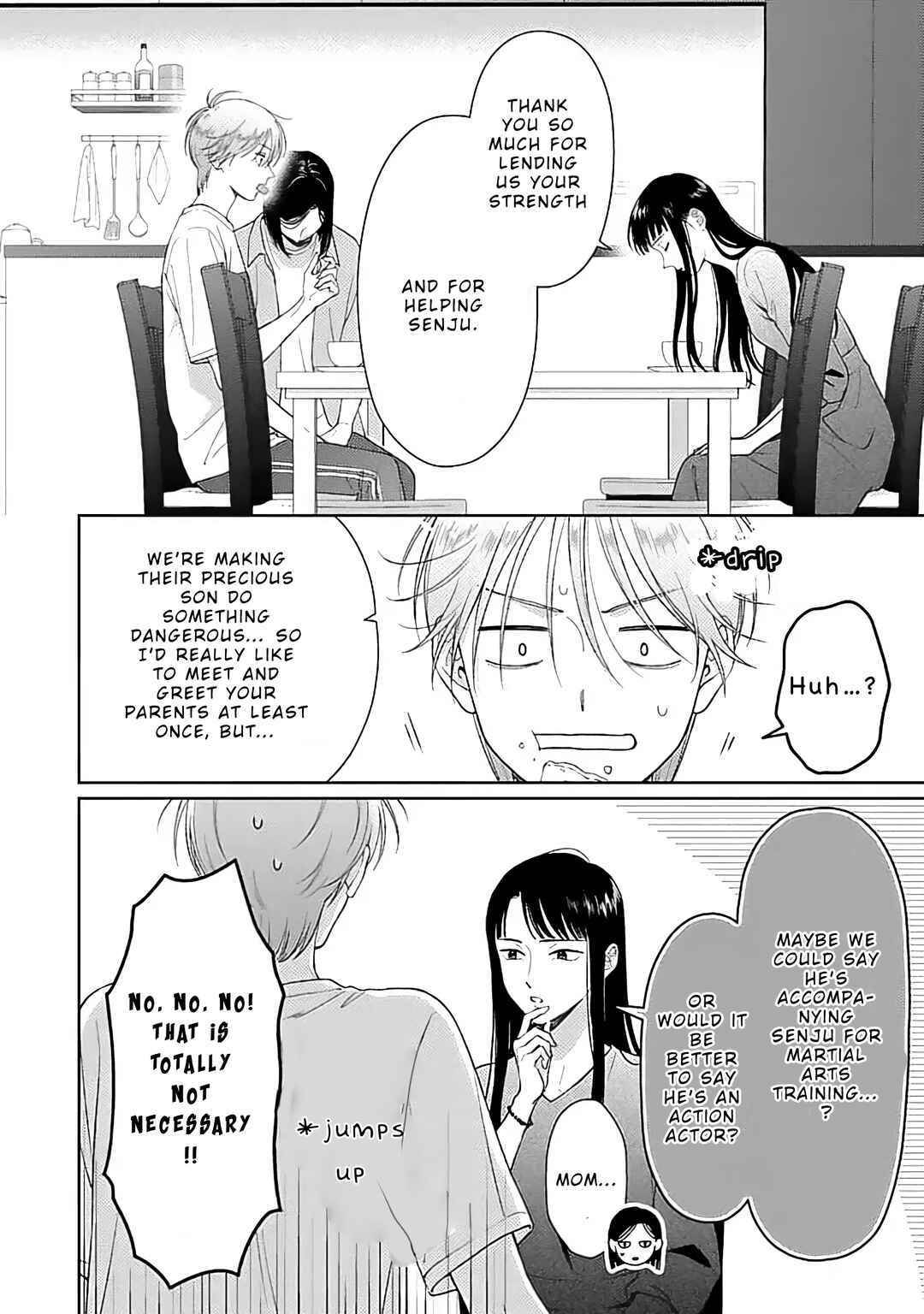 Page 6 Chapter 5 Toratsuki-kaicho, Teawase negaimasu!!